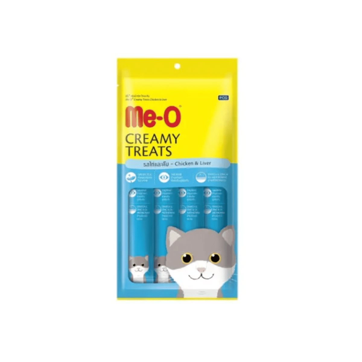 Me O Chicken & Liver Cat Creamy Treat