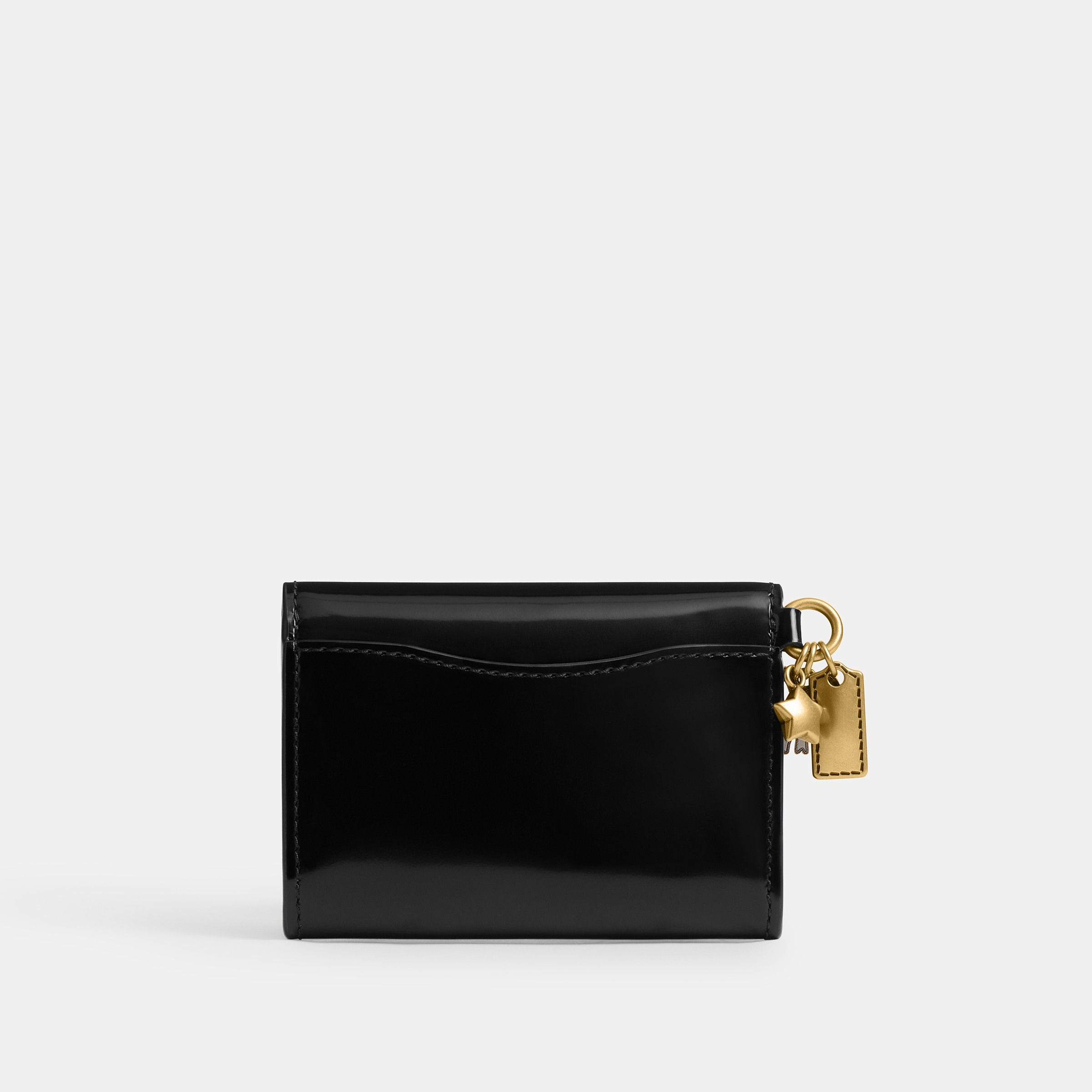 Essential Flap Card Case With Charms