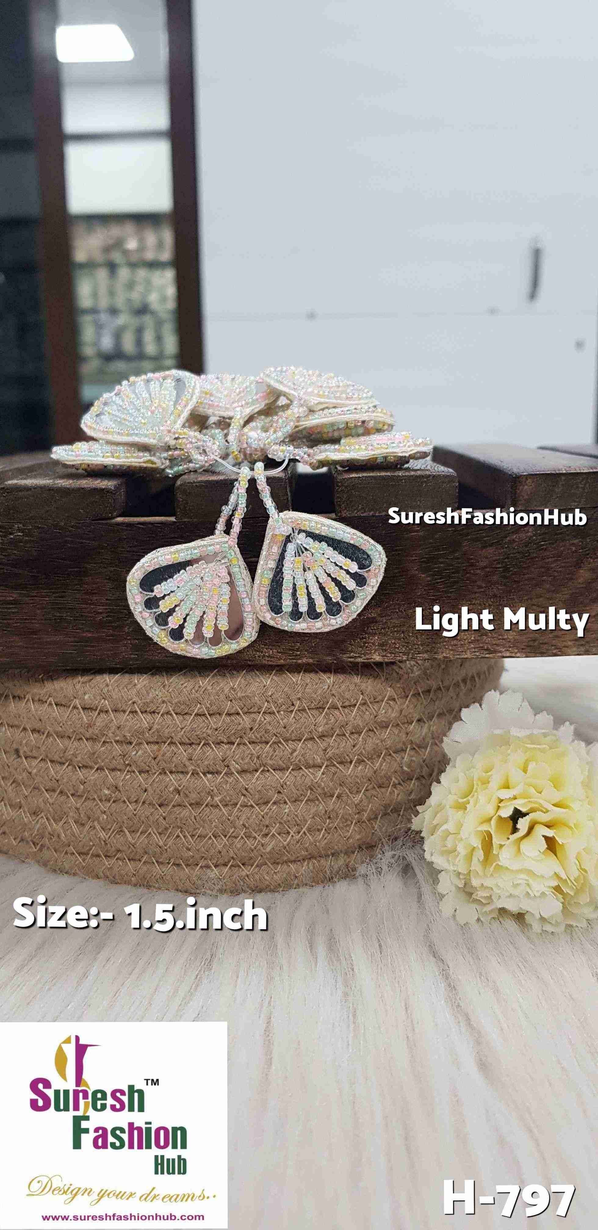 Luminous Light Multy Mirror Tassels