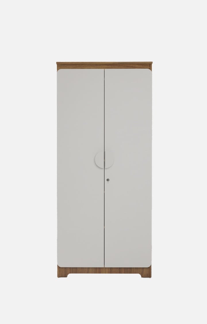 Astona 2 Door Wardrobe - Leon Teak Finish
