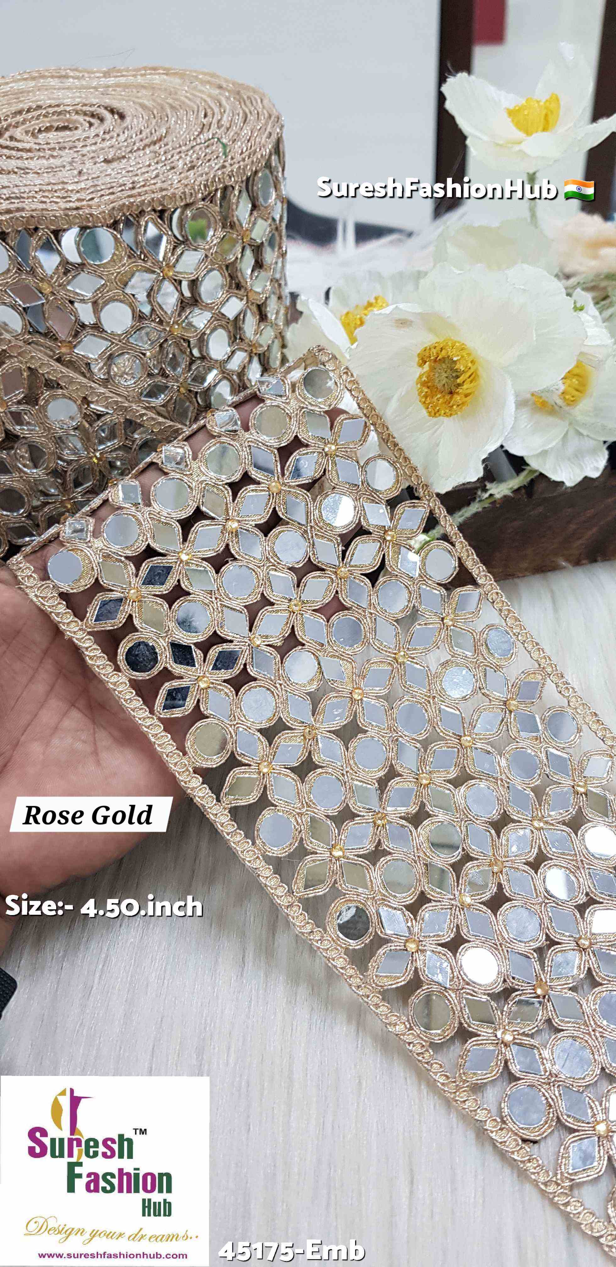 Geometric Mirror Lace
