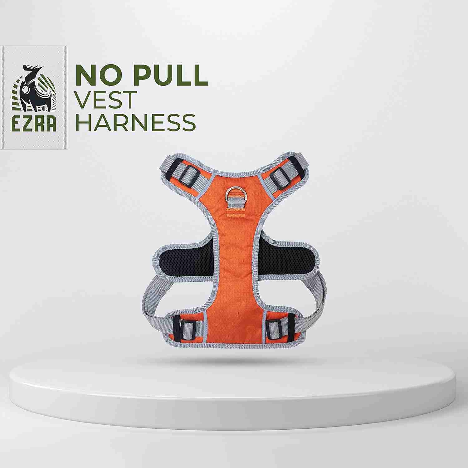 Ezra No-Pull Vest Harness for Dogs, Orange