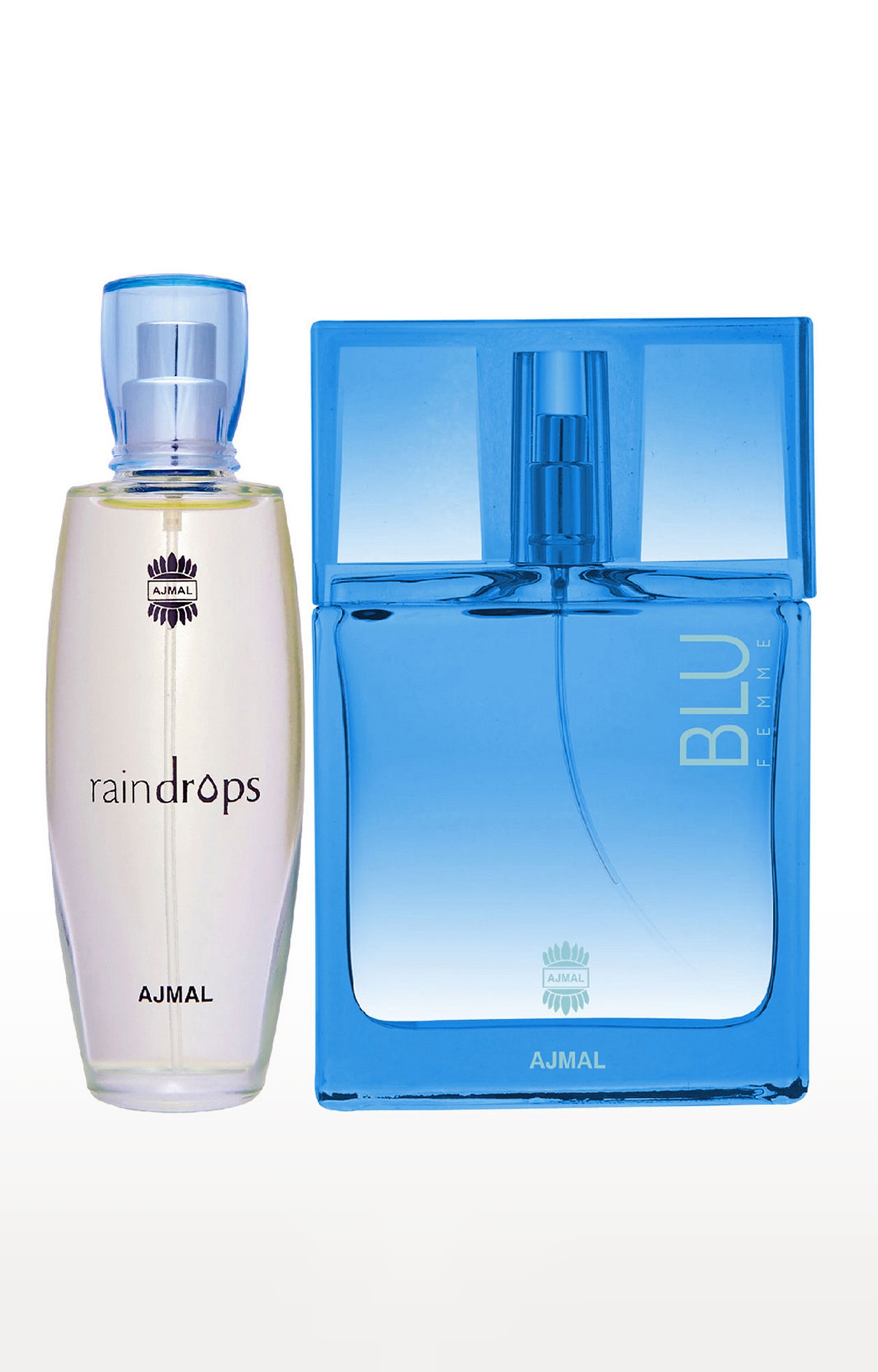 Ajmal | Ajmal Raindrops EDP Perfume 50ml for Women and Blu Femme EDP Perfume 50ml for Women 0
