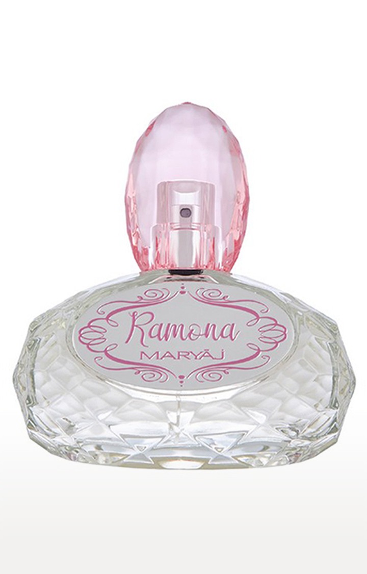 Maryaj Ramona Eau De Parfum Perfume 100ml for Women and Ajmal Silver Shade Homme Deodorant Fragrance 200ml for Men