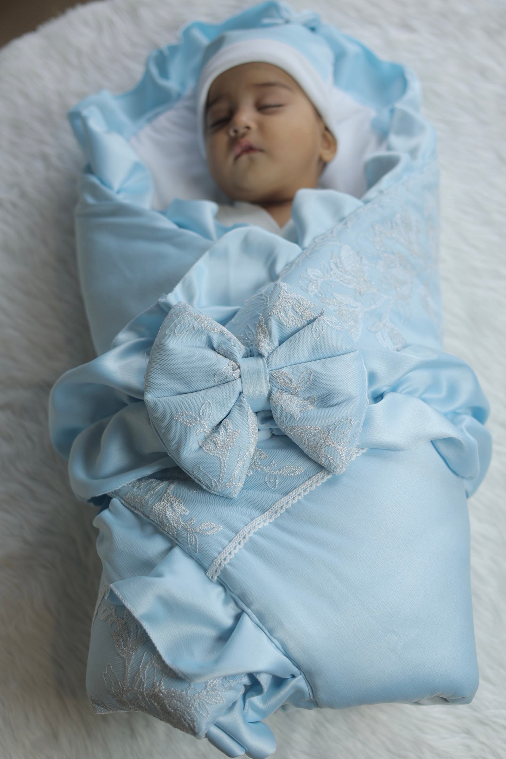Frosted Bloom Drape Set