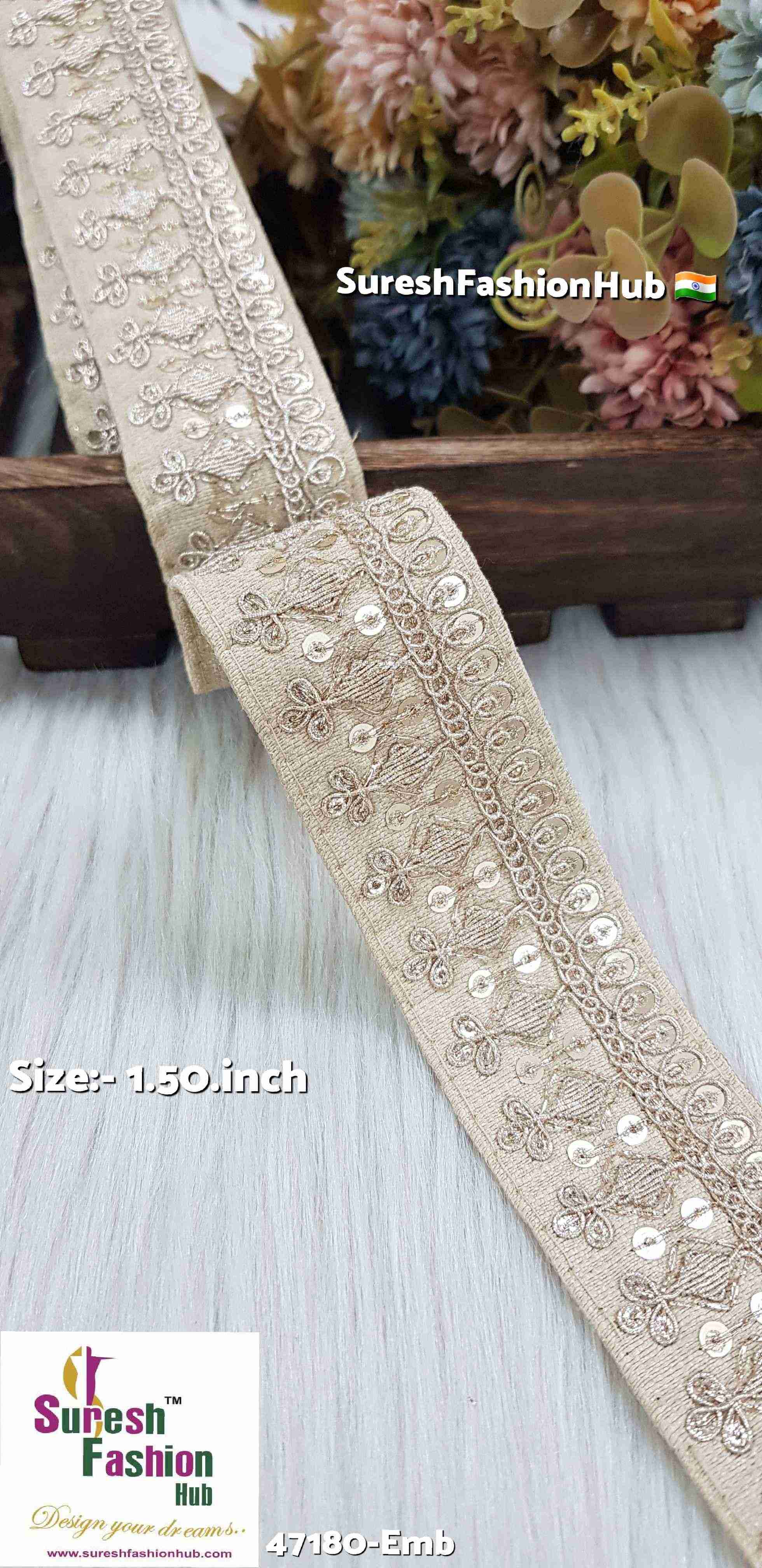 Royal Elegance Embroidered Lace