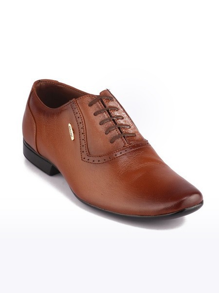 RC 1990 Men s Tan Leather Formal Lace ups