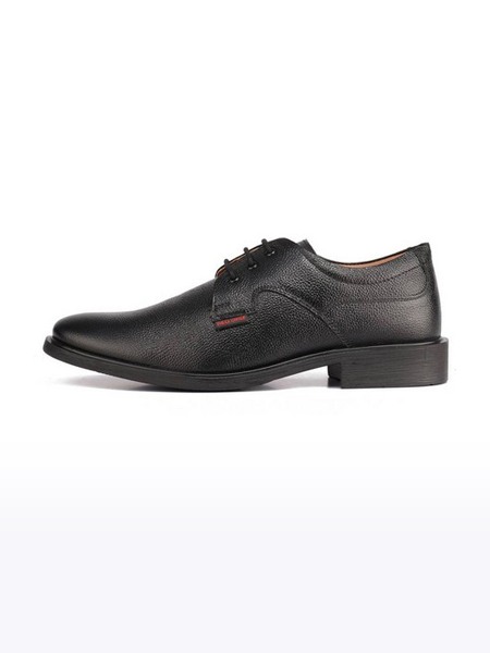RC 2282 Men s Black Leather Formal Lace ups