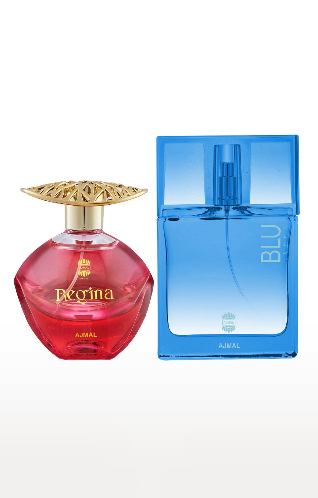 Ajmal | Ajmal Regina EDP Fruity Perfume 100ml for Women and Blu Femme EDP Perfume 50ml for Women 0
