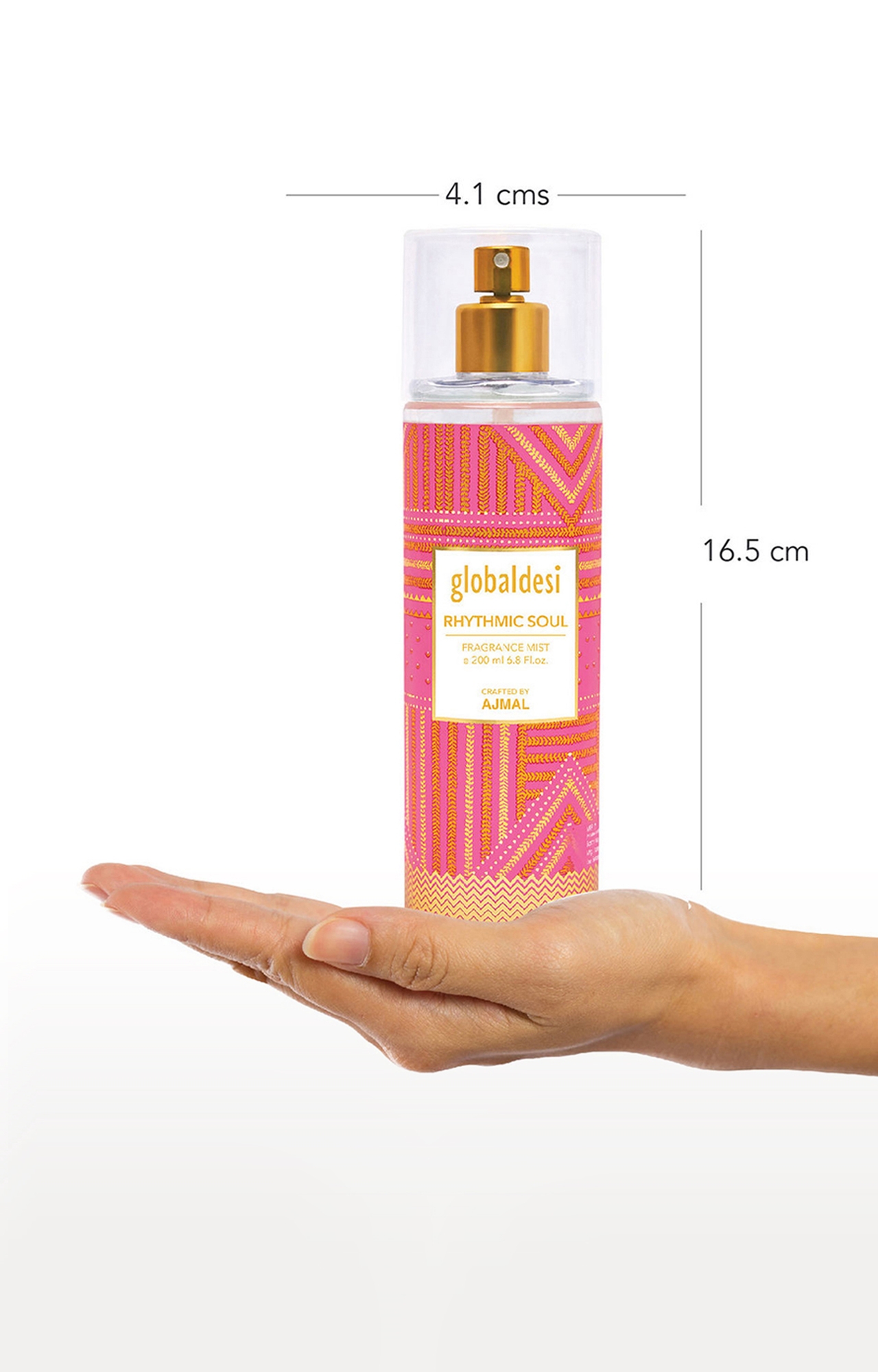 Global Desi Crafted By Ajmal | Global Desi Rhythmic Soul Body Mist Perfume 200ML Long Lasting Scent Spray Gift For Women Crafted by Ajmal  2