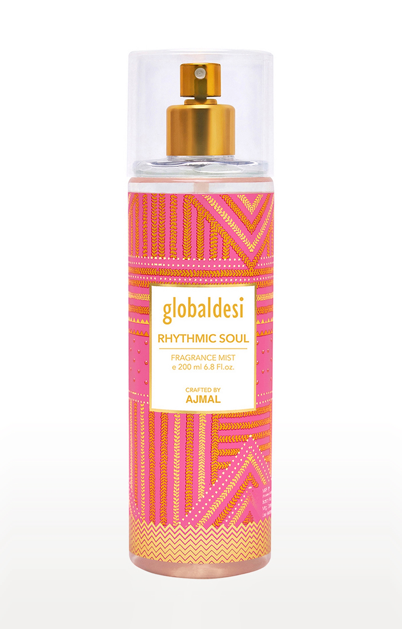 Global Desi Crafted By Ajmal | Global Desi Rhythmic Soul Body Mist Perfume 200ML Long Lasting Scent Spray Gift For Women Crafted by Ajmal  0