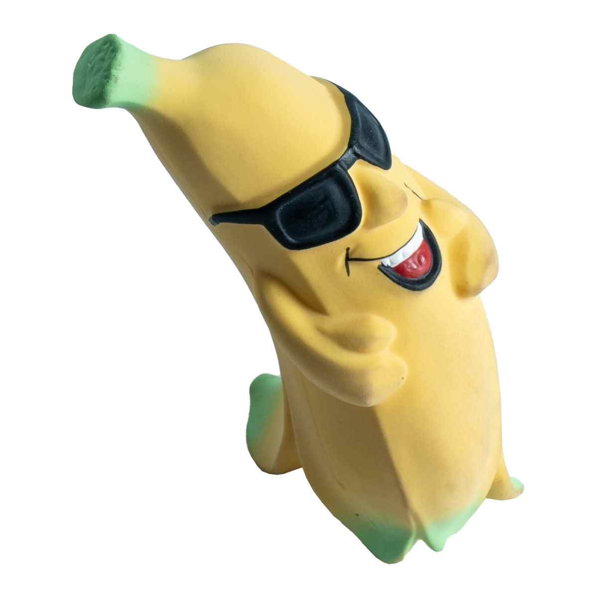 Ezra Play Banana Squeaky Latex Toy