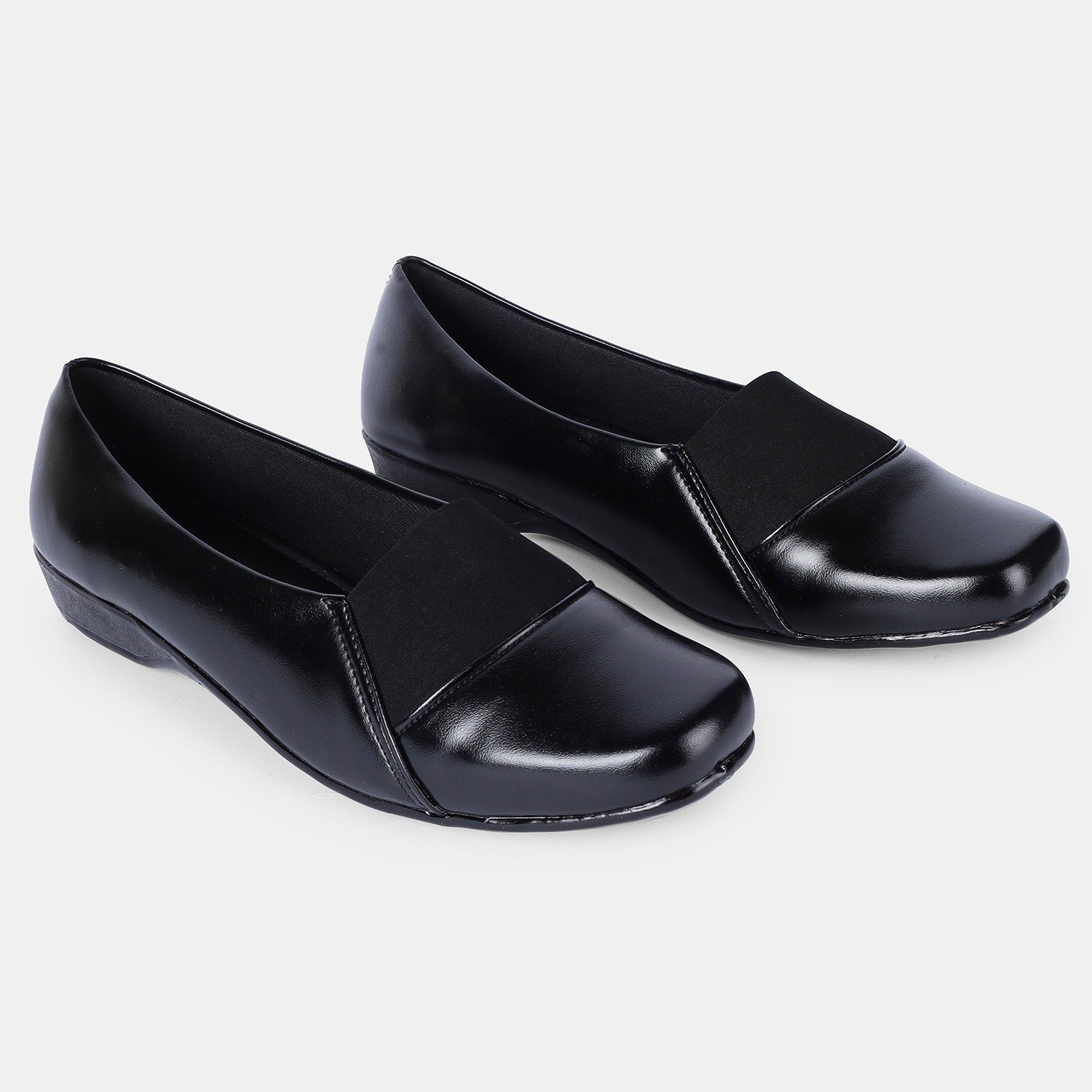 Classic Sawadi Black Formal Belly Shoes for Women - Shop Comfortable Office Wear at Sawadimart