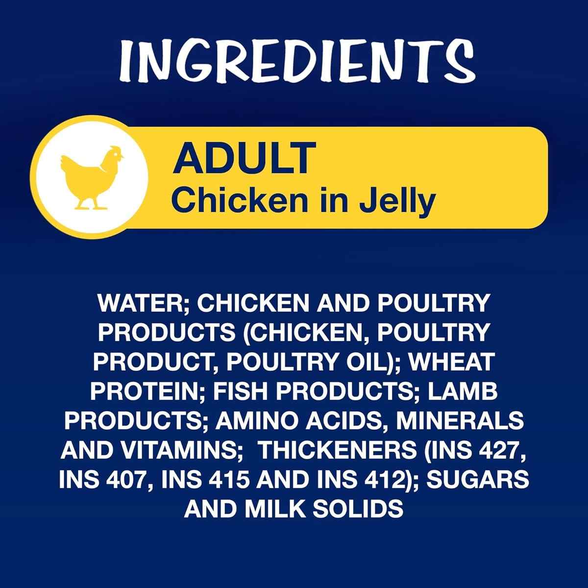 Purina Felix Chicken in Jelly Wet Cat Food - 85gm