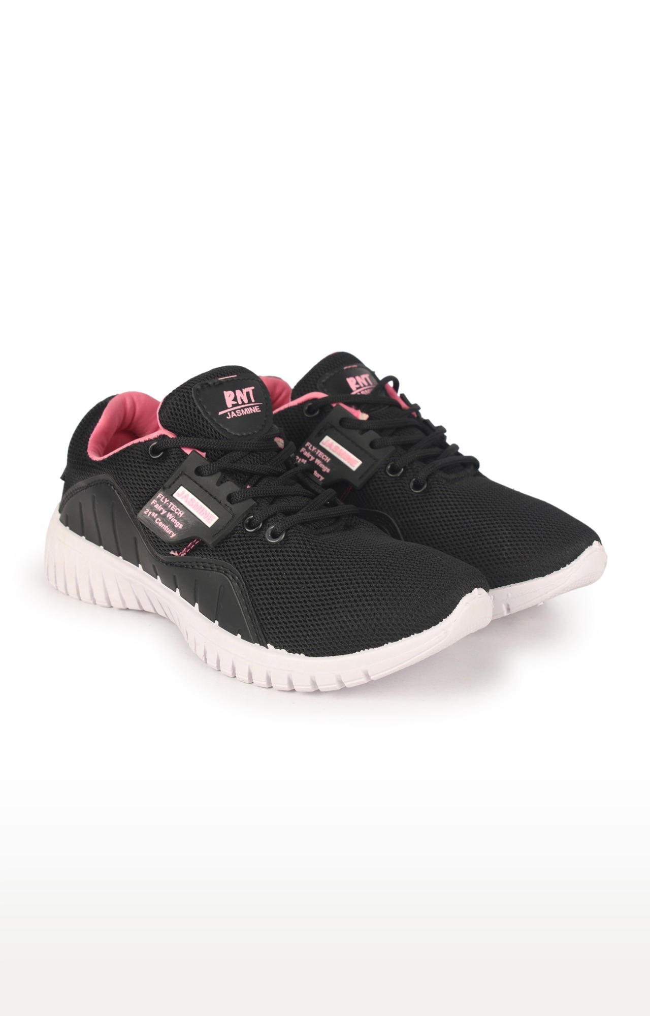 RNT | RNT Jasmine Black and Pink Shoes for Women 0