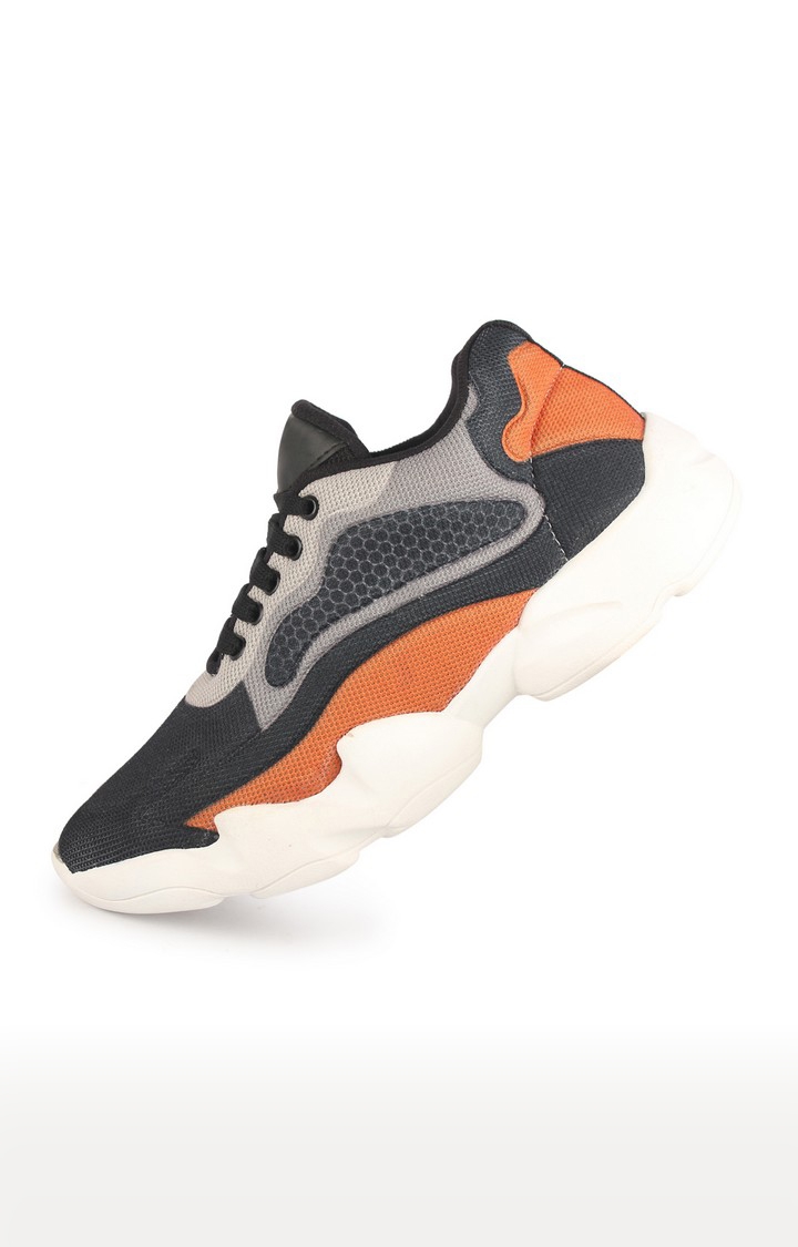 RNT | RNT Ni-ke Black and Orange Sports Shoes For Men 1