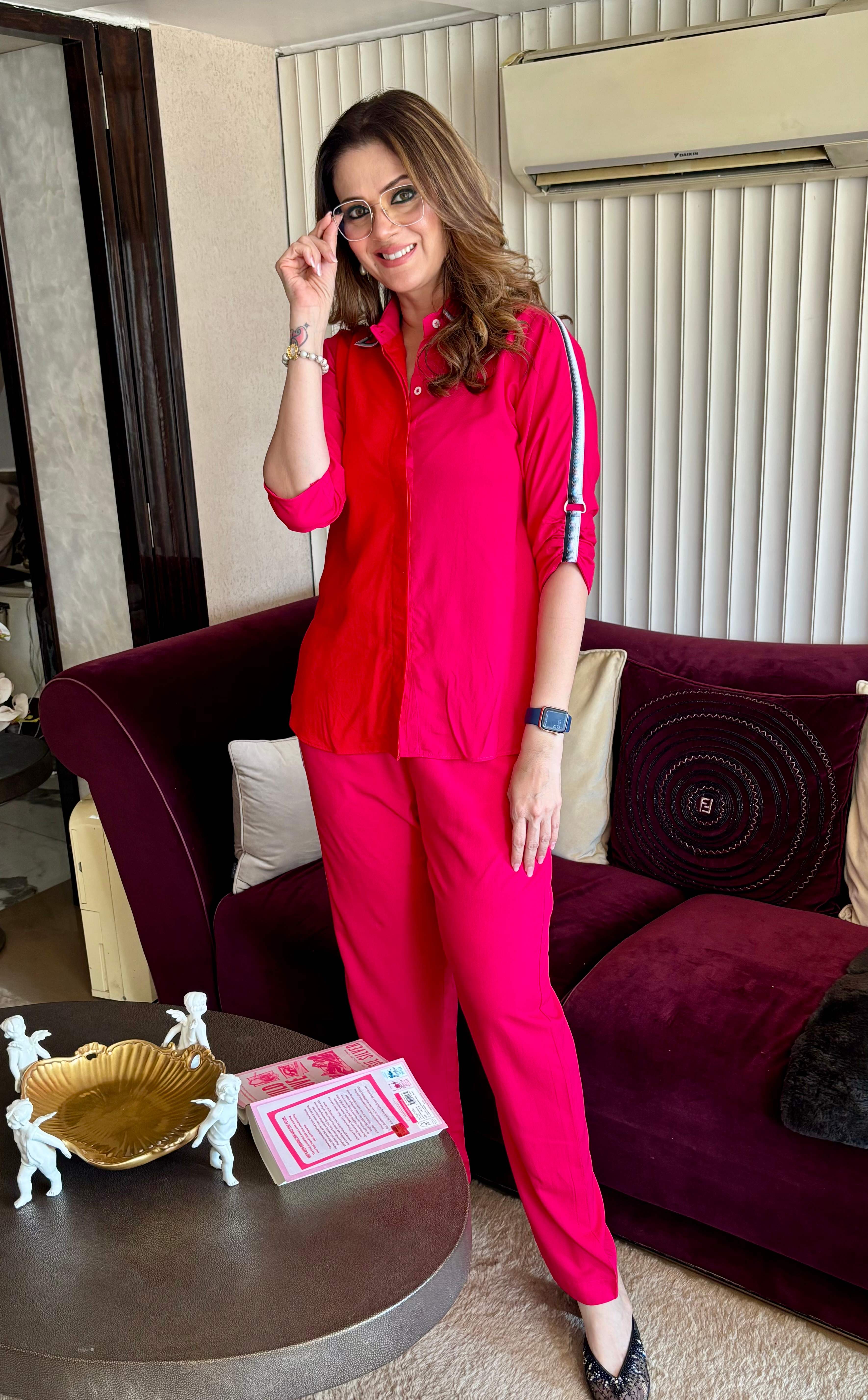 Red and Pink Coord