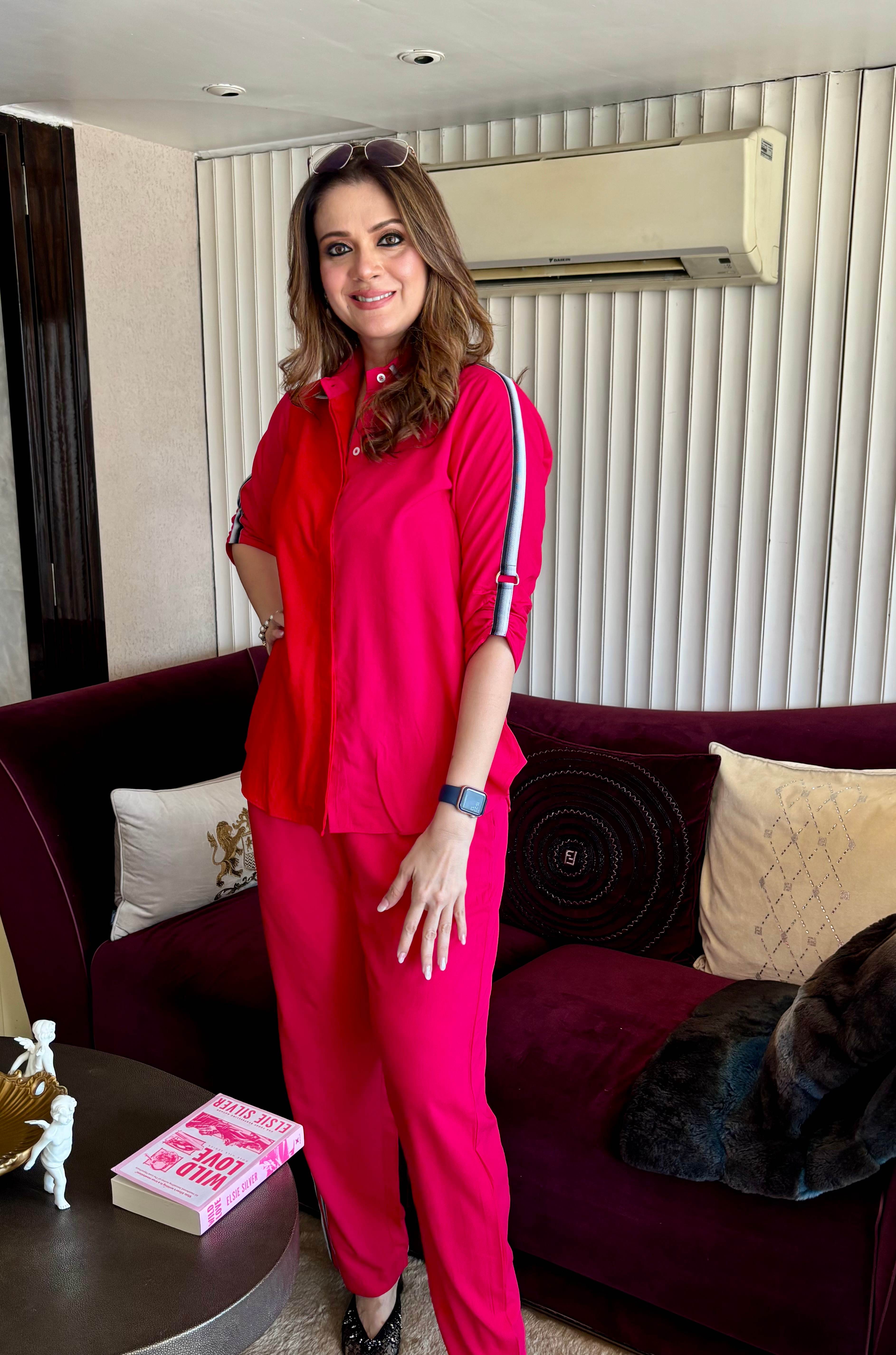 Red and Pink Coord