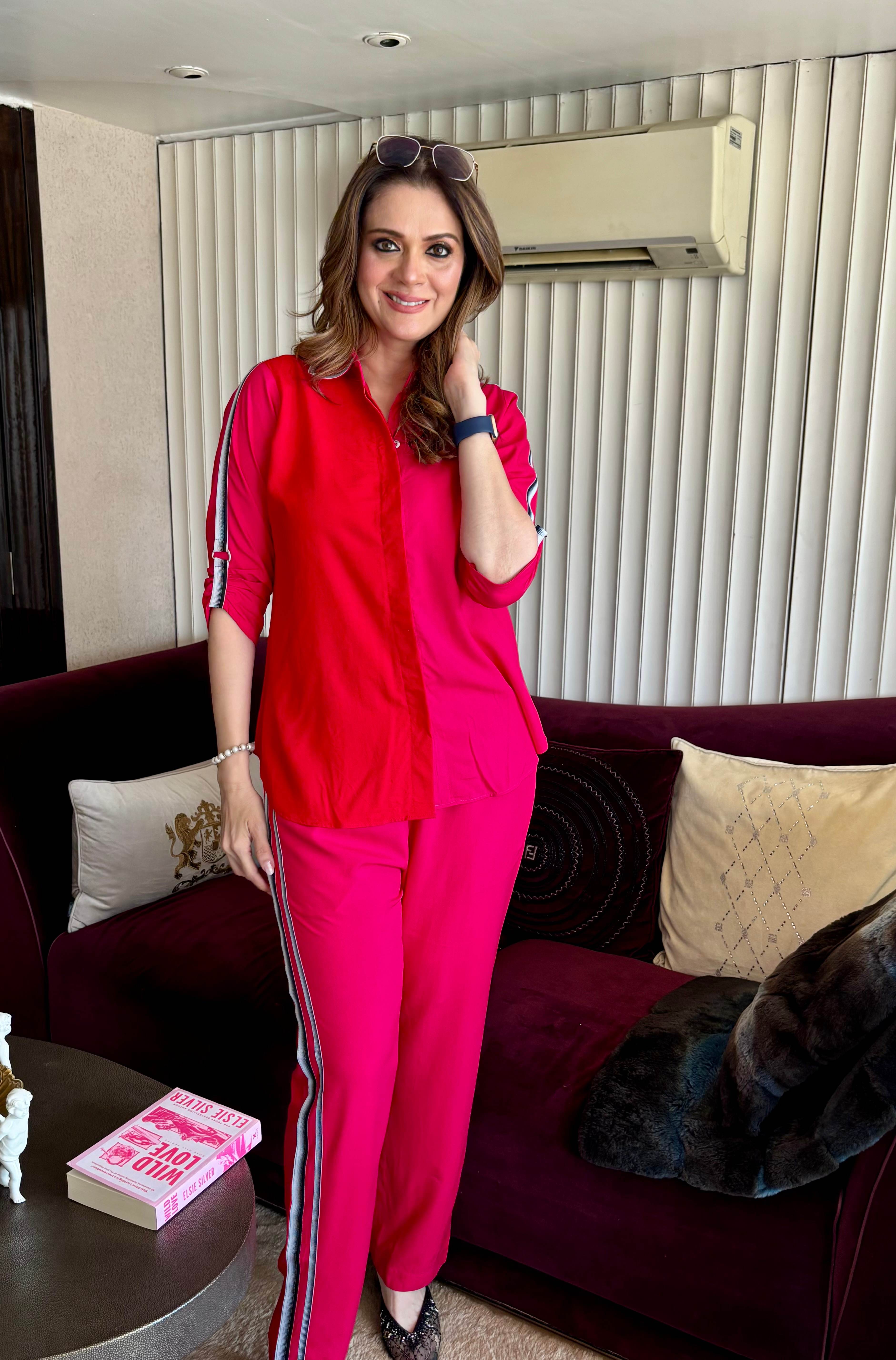 Red and Pink Coord