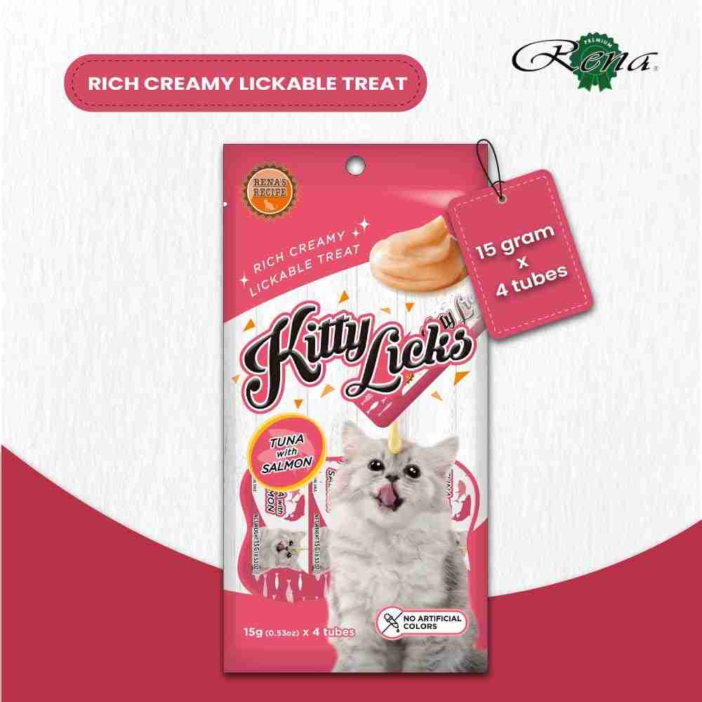 Rena's Recipe Kitty Licks Tuna with Salmon Cat Treats