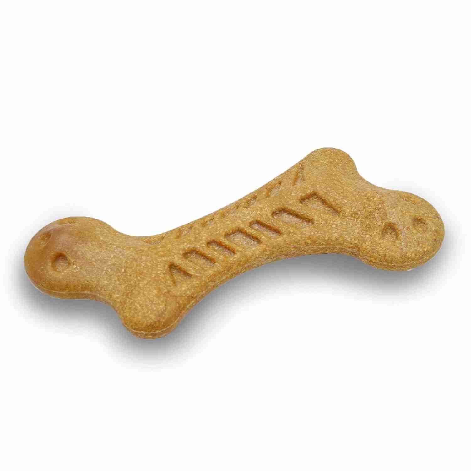 Barkbutler Fofos Woodplay Bone Toy for Dogs, 12 X 6 CM