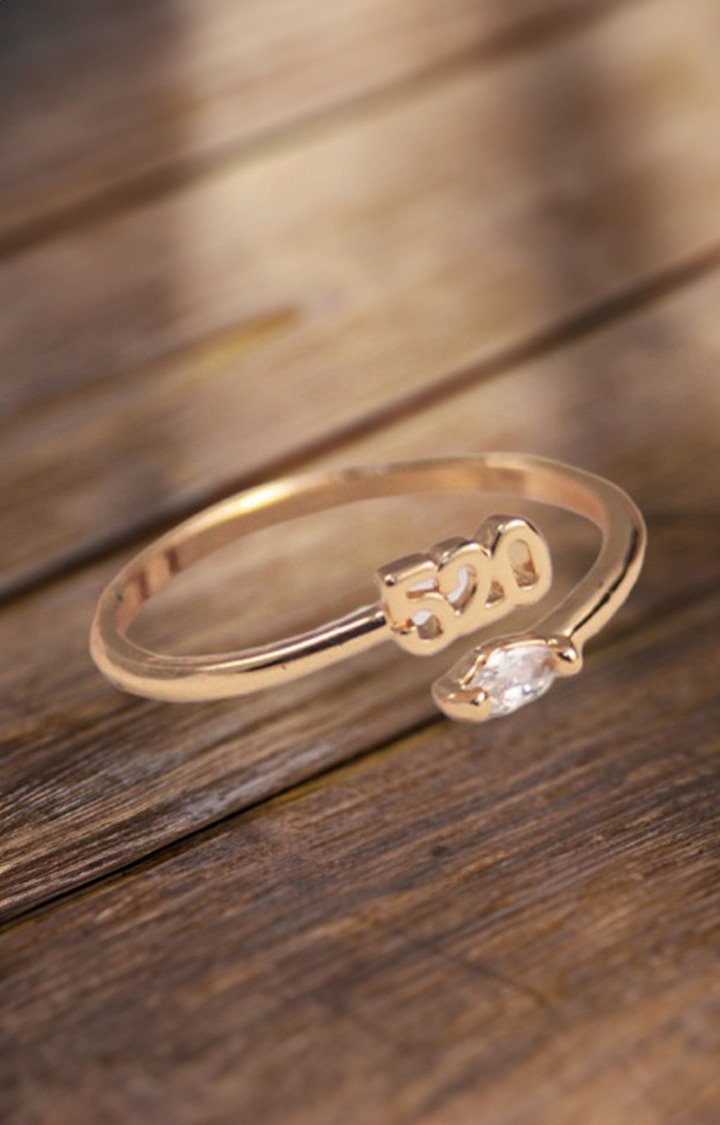 Lucky stone cheap ring design
