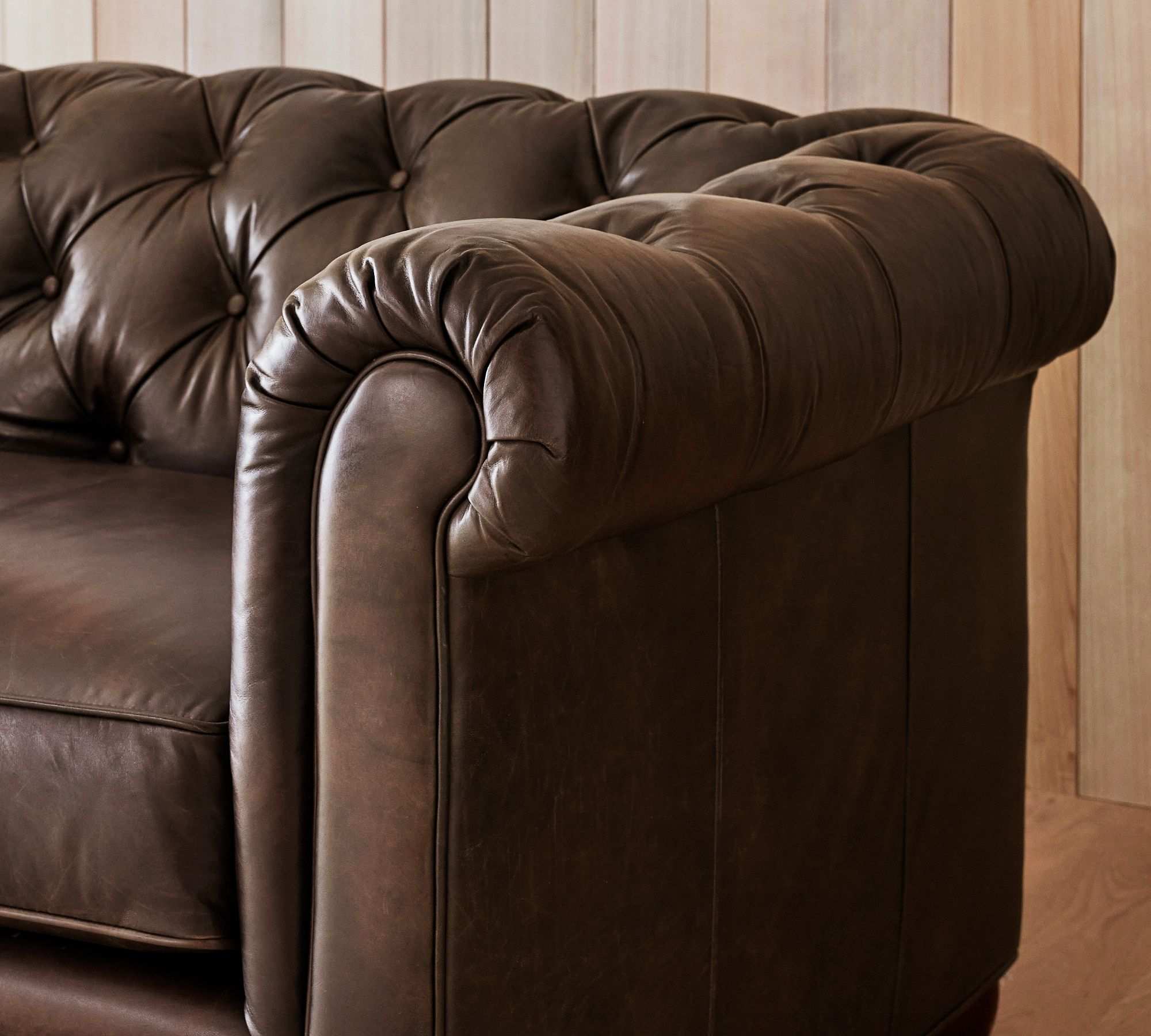 Chesterfield Leather Sofa