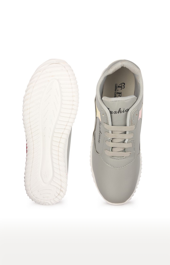RUF N TUF | RUF N TUF New Latest Grey Shoes For Women 3