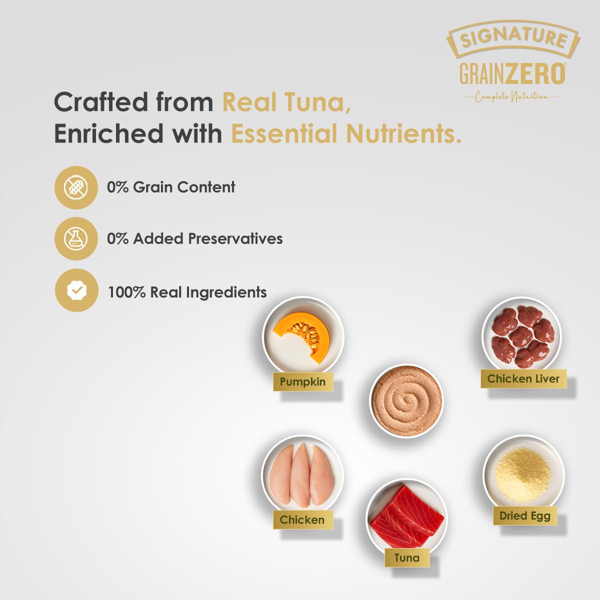 Signature Tuna Mousse Adult Cat Wet Food, 80g