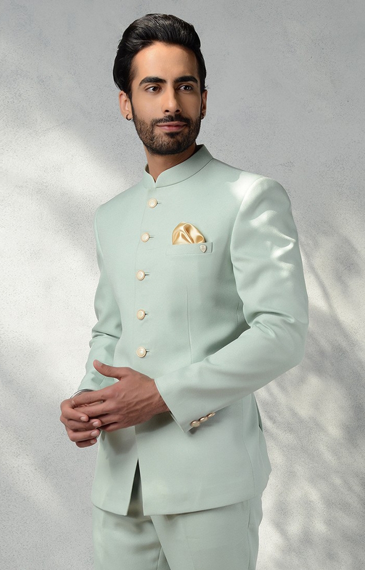 Maroon Asymmetric Woven Ban... | Jodhpuri suits for men, Fashion suits for  men, Mens suits