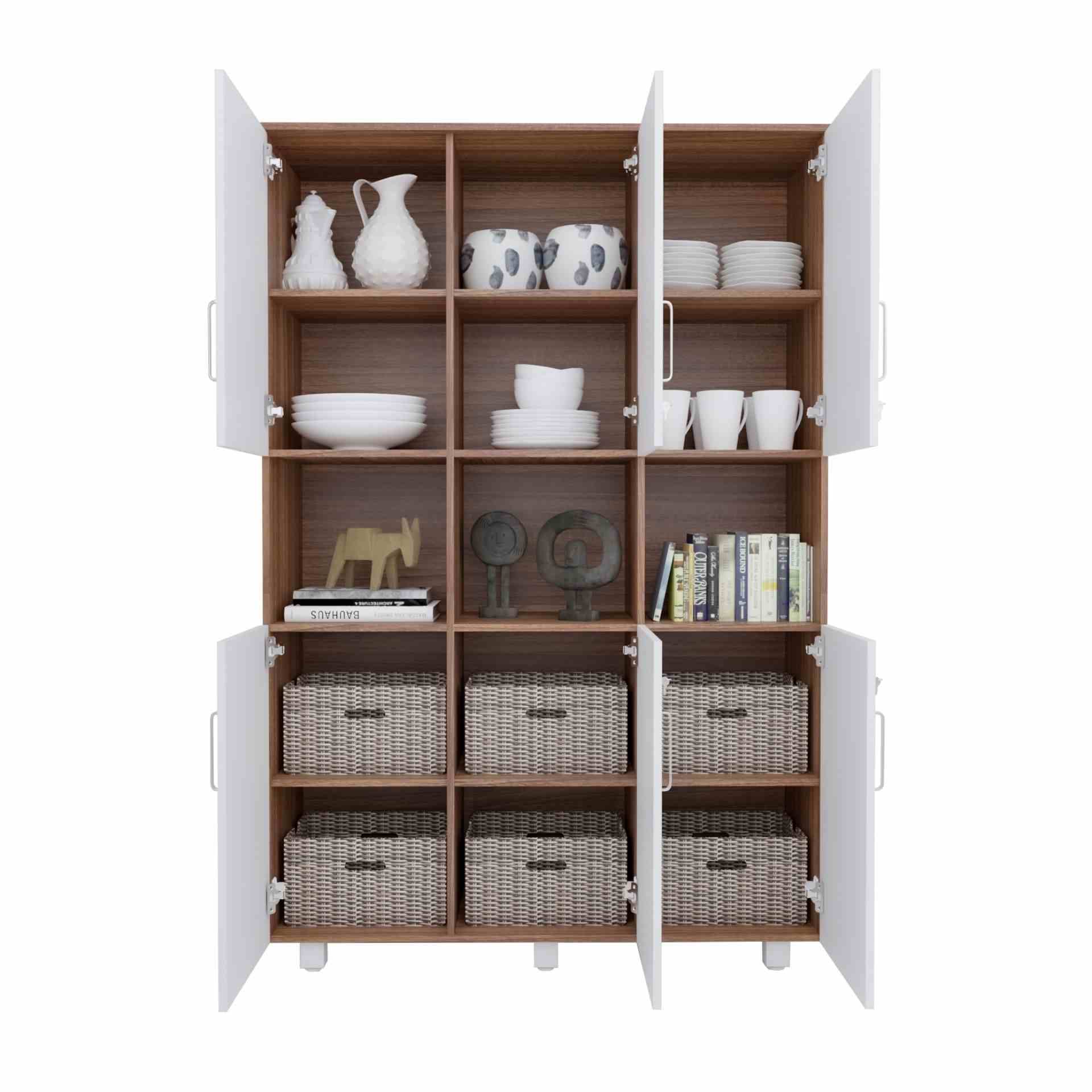 Ronald Mine 3 Door Cabinet - Leon Teak