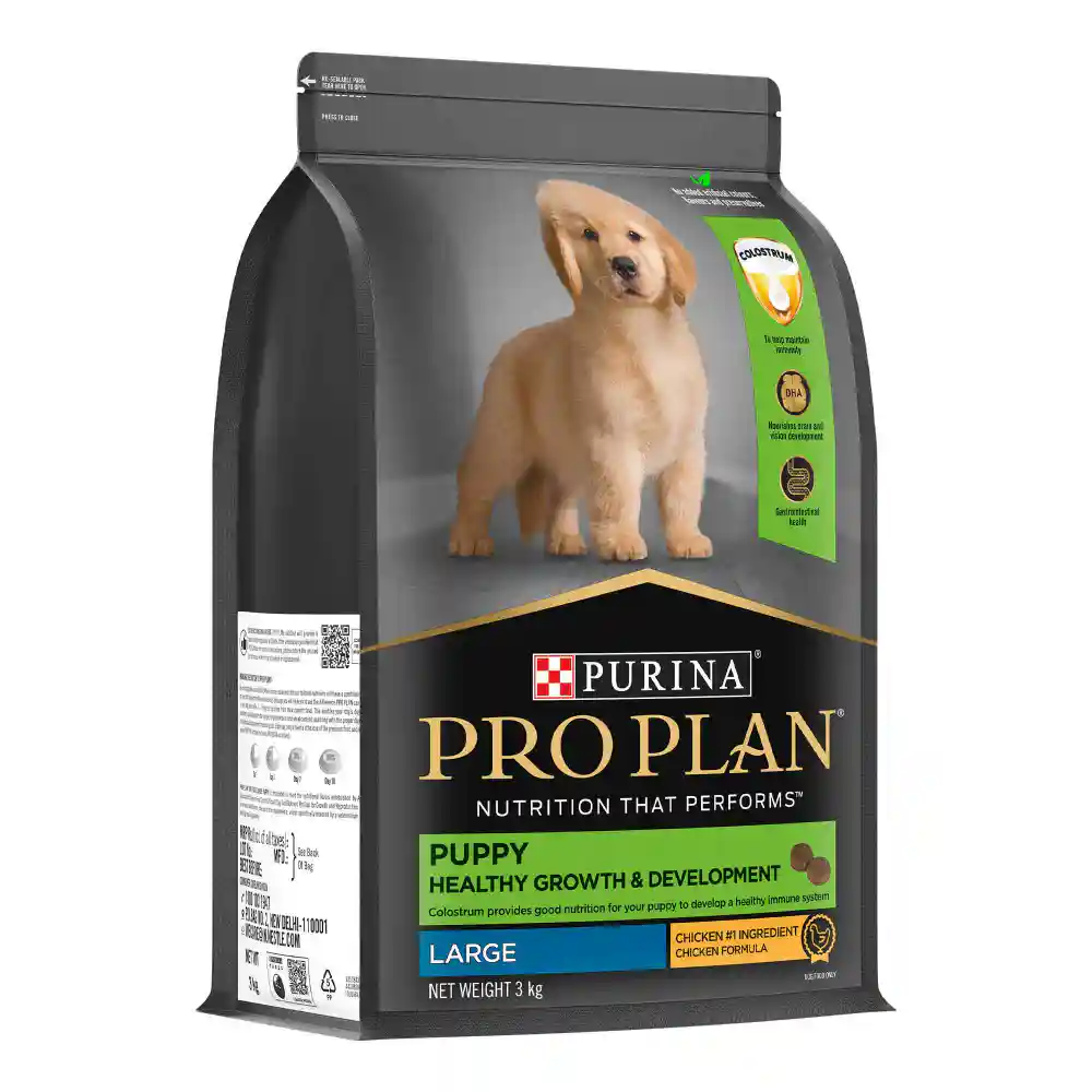 Purina Pro Plan Chicken Large Breed Puppy Dog Dry Food 1kg