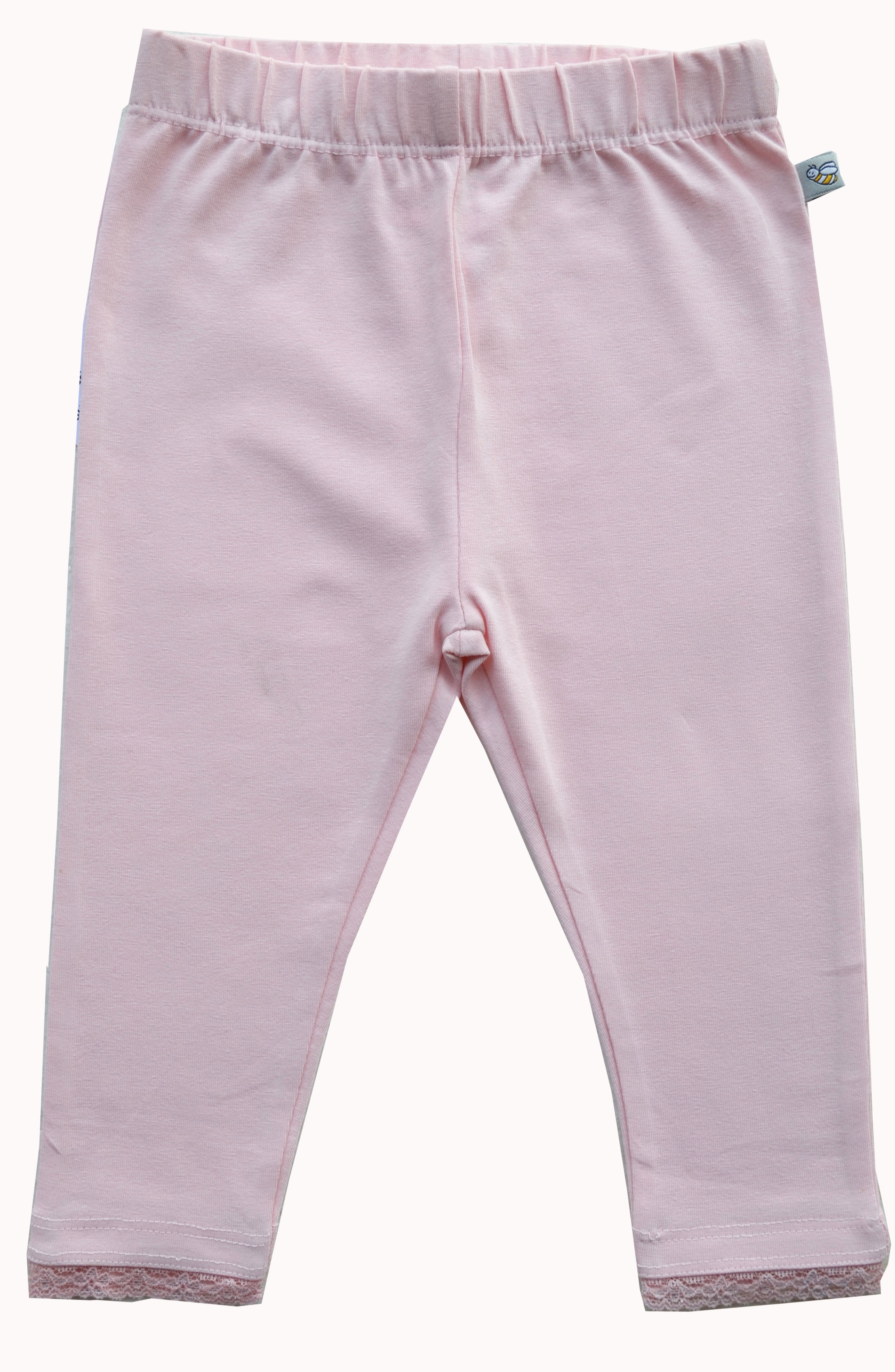 Babeez | Light Pink Leggings (95% Cotton 5%Elasthan) undefined