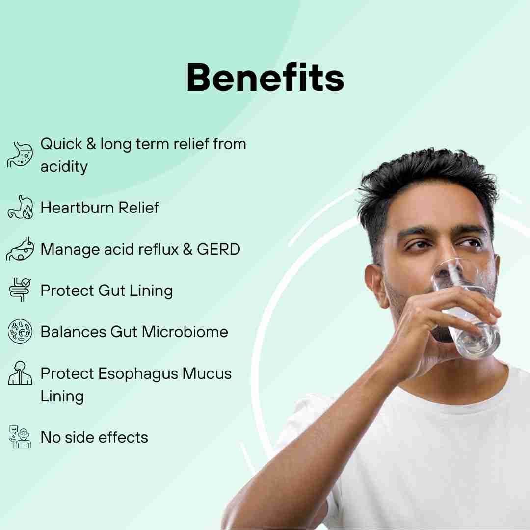 Sova Health | Acidity Effervescent Tablets | 15 Tab