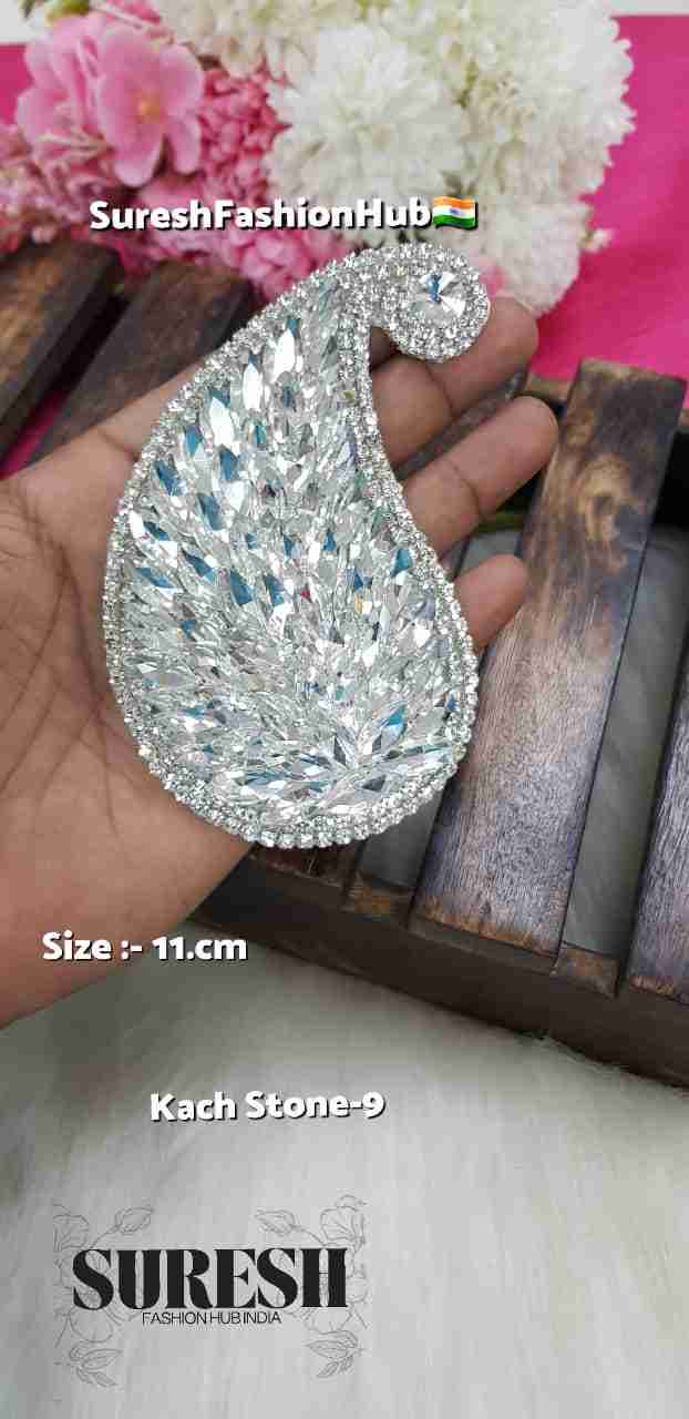 Silver Handmade Rhinestone Keri Pair – K S.-9