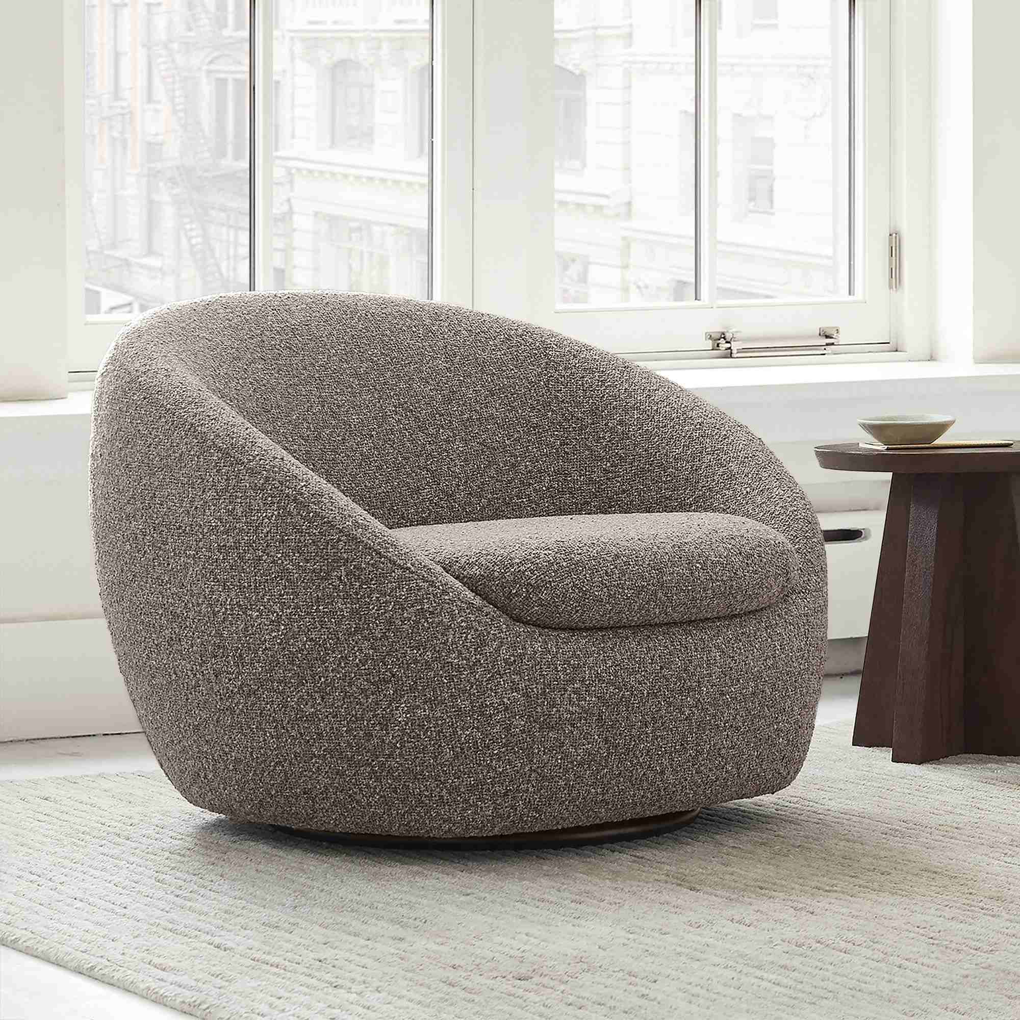 west elm | Cozy Swivel Chair