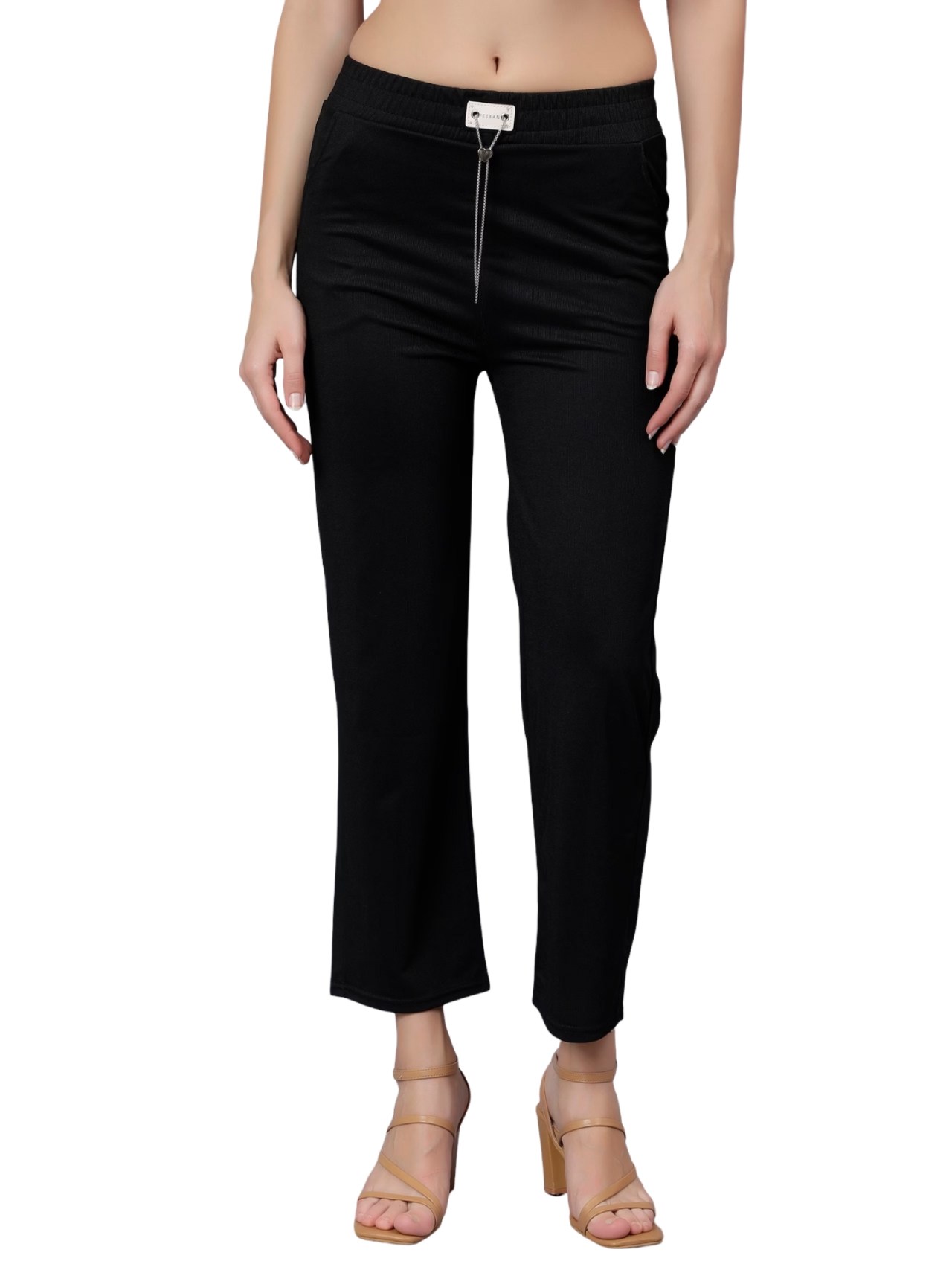 Albion Women Chicago Lower Black Track Pant