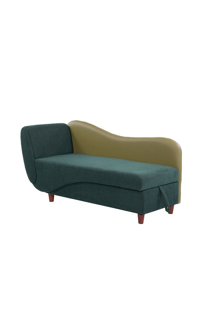 Viva Storage LHS Chaise Lounger Castle Green Colour