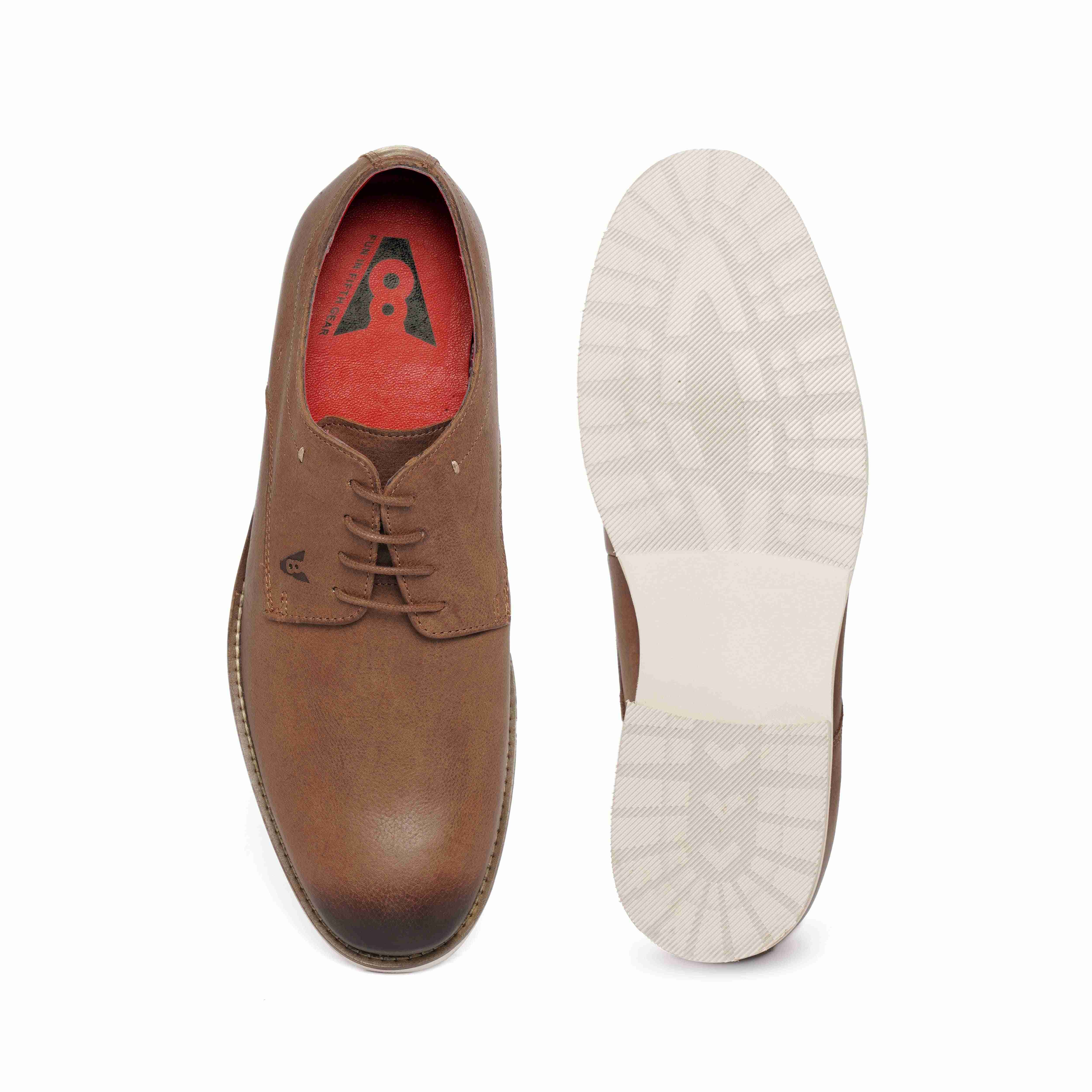 Tan Casual Lace-ups