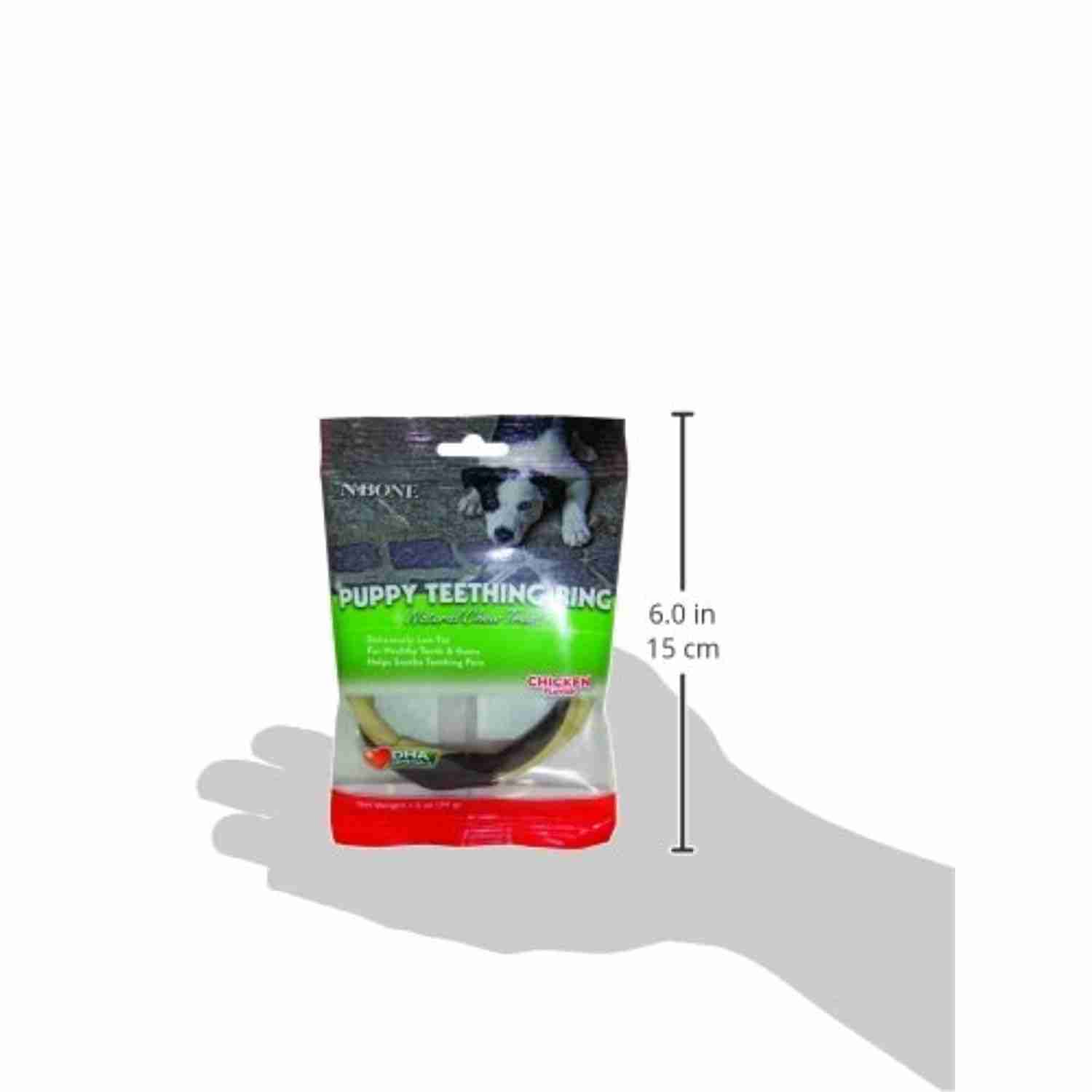 N-Bone Puppy Teething Ring, Chicken Flavour, 34 g