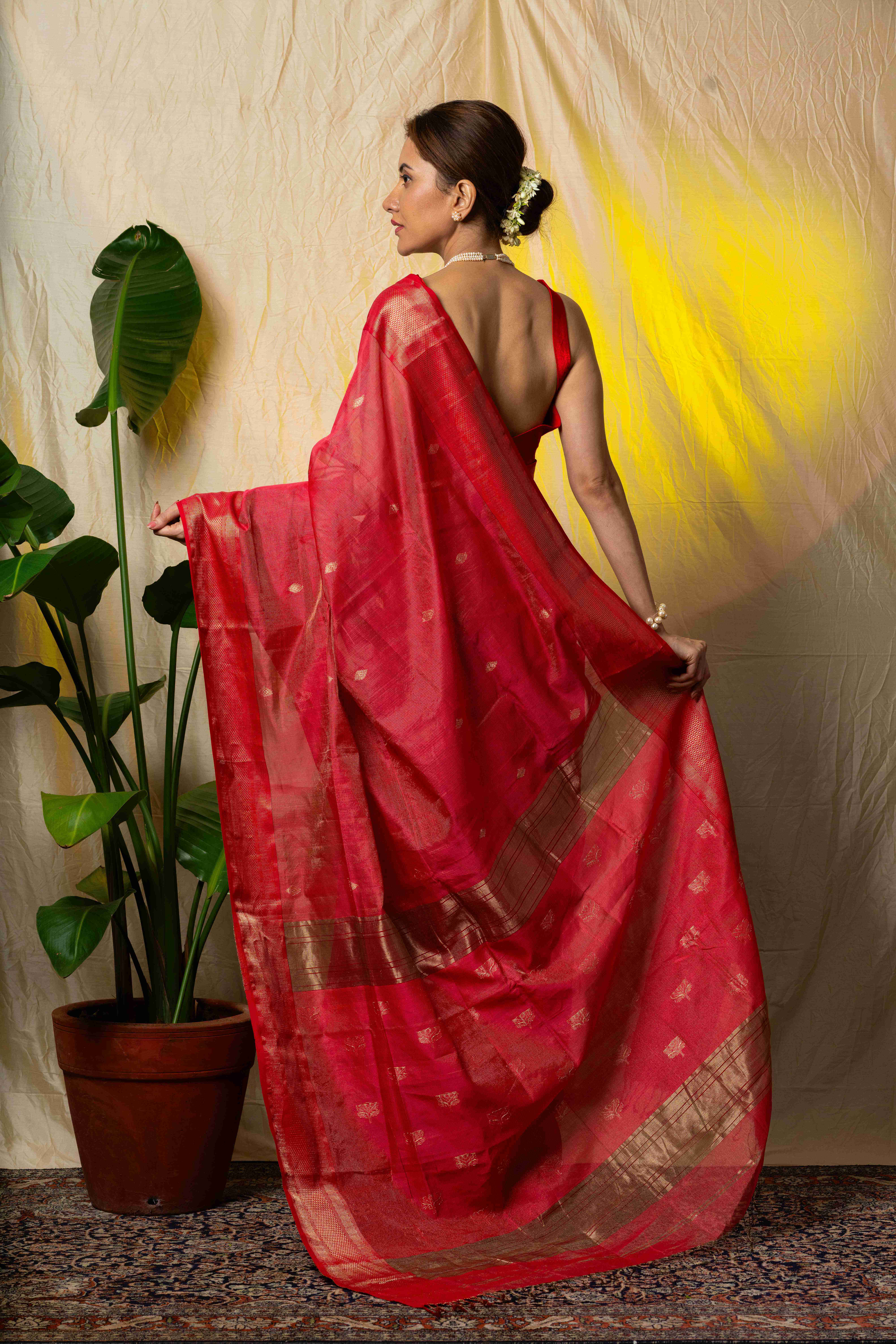 Maheshwari Silk  Saree