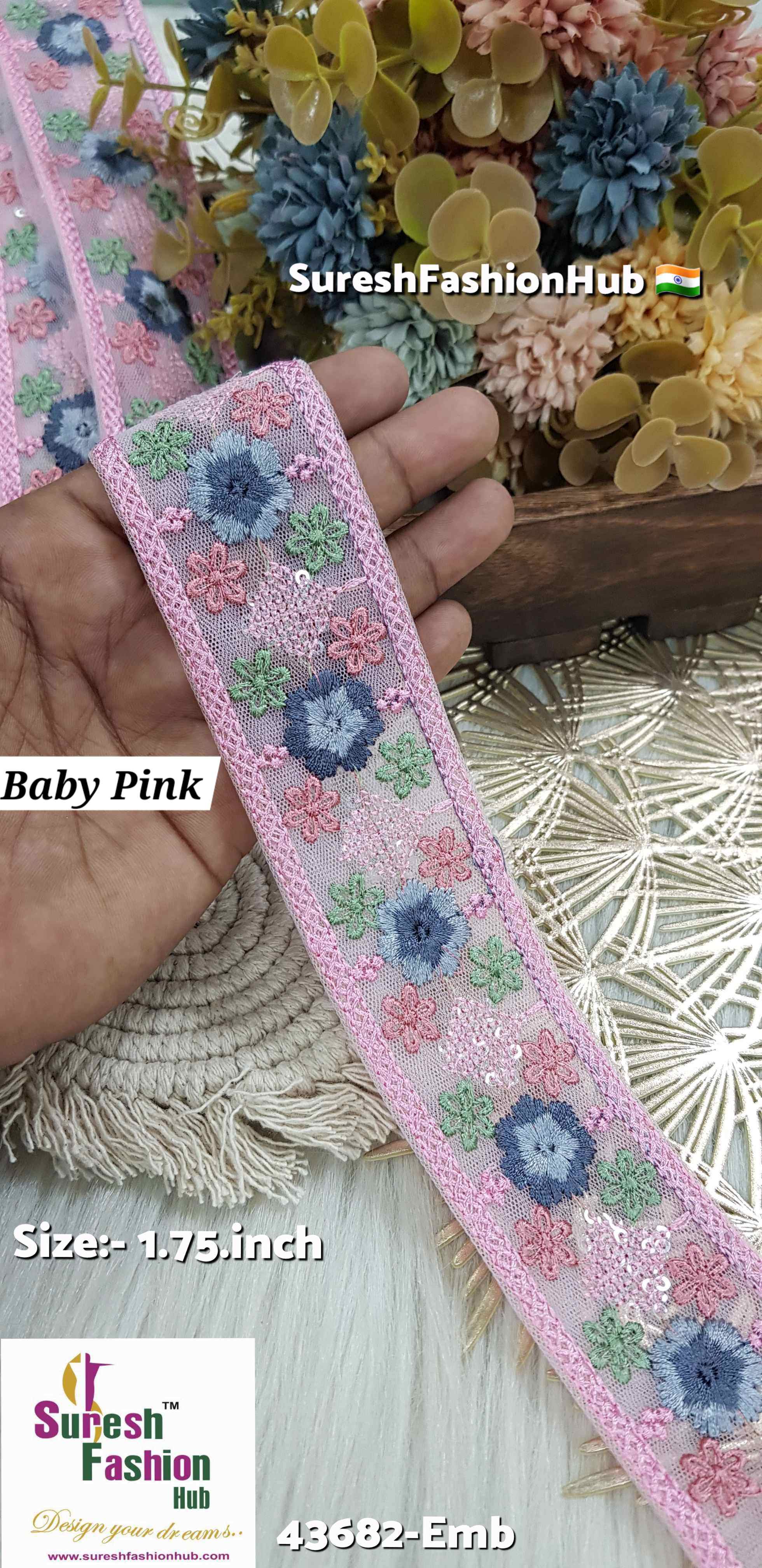 BabyPink Bloom Borders