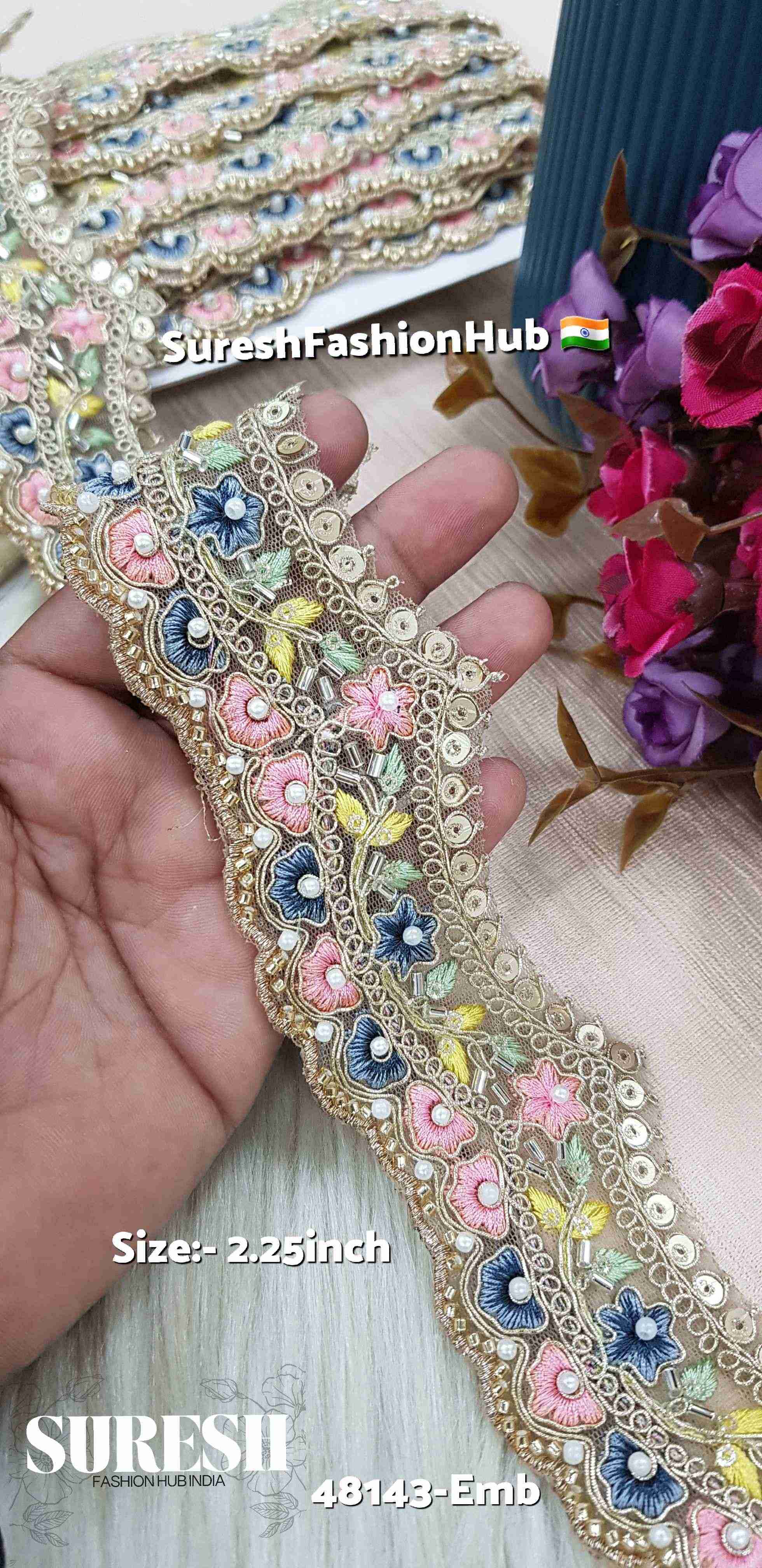  Elysian Blossom Designer Lace