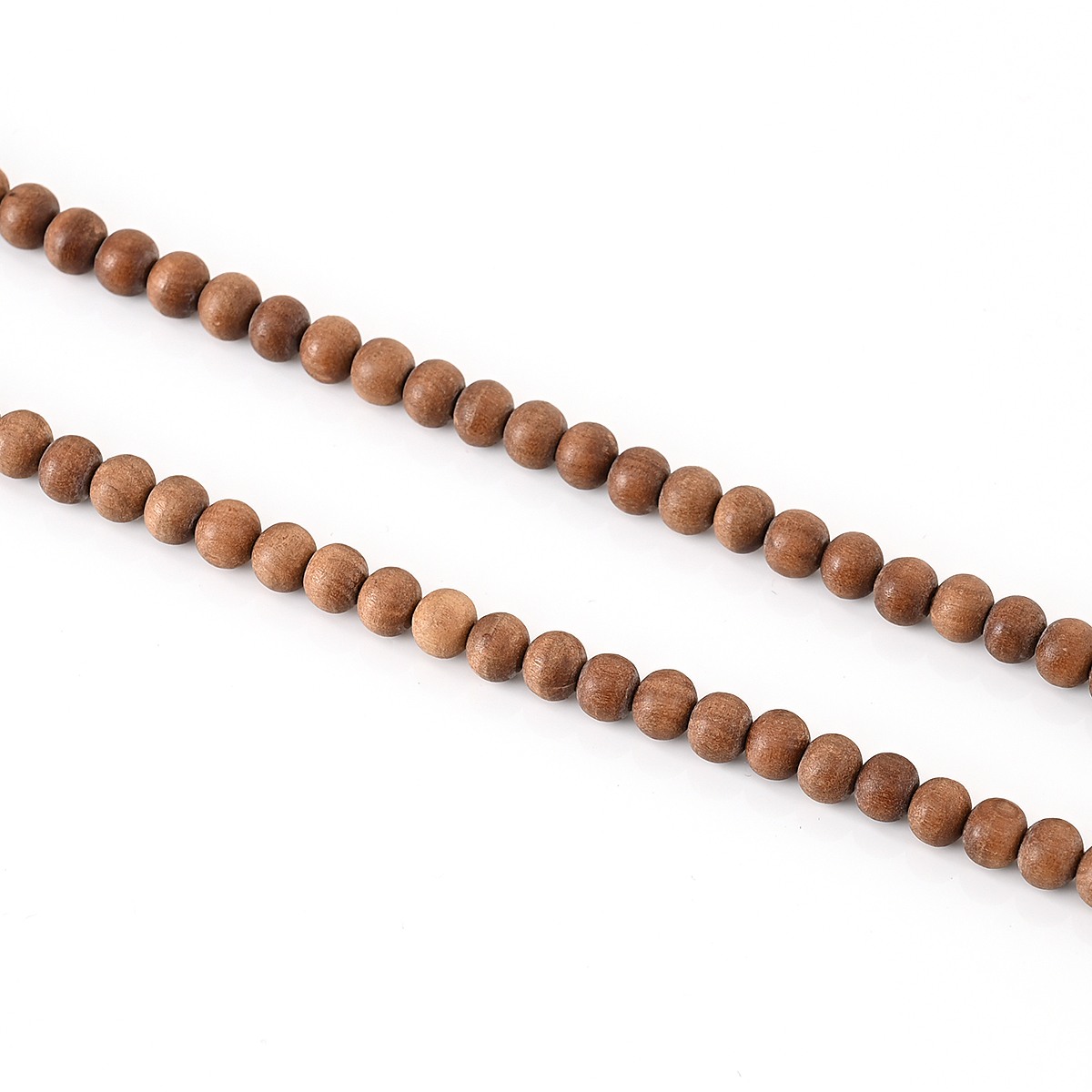 Shiv Ratan Kendra 100% Natural Yellow Chandan Mala for Prayer II 35-40 CM Length II Weight: 20-25 Grams II