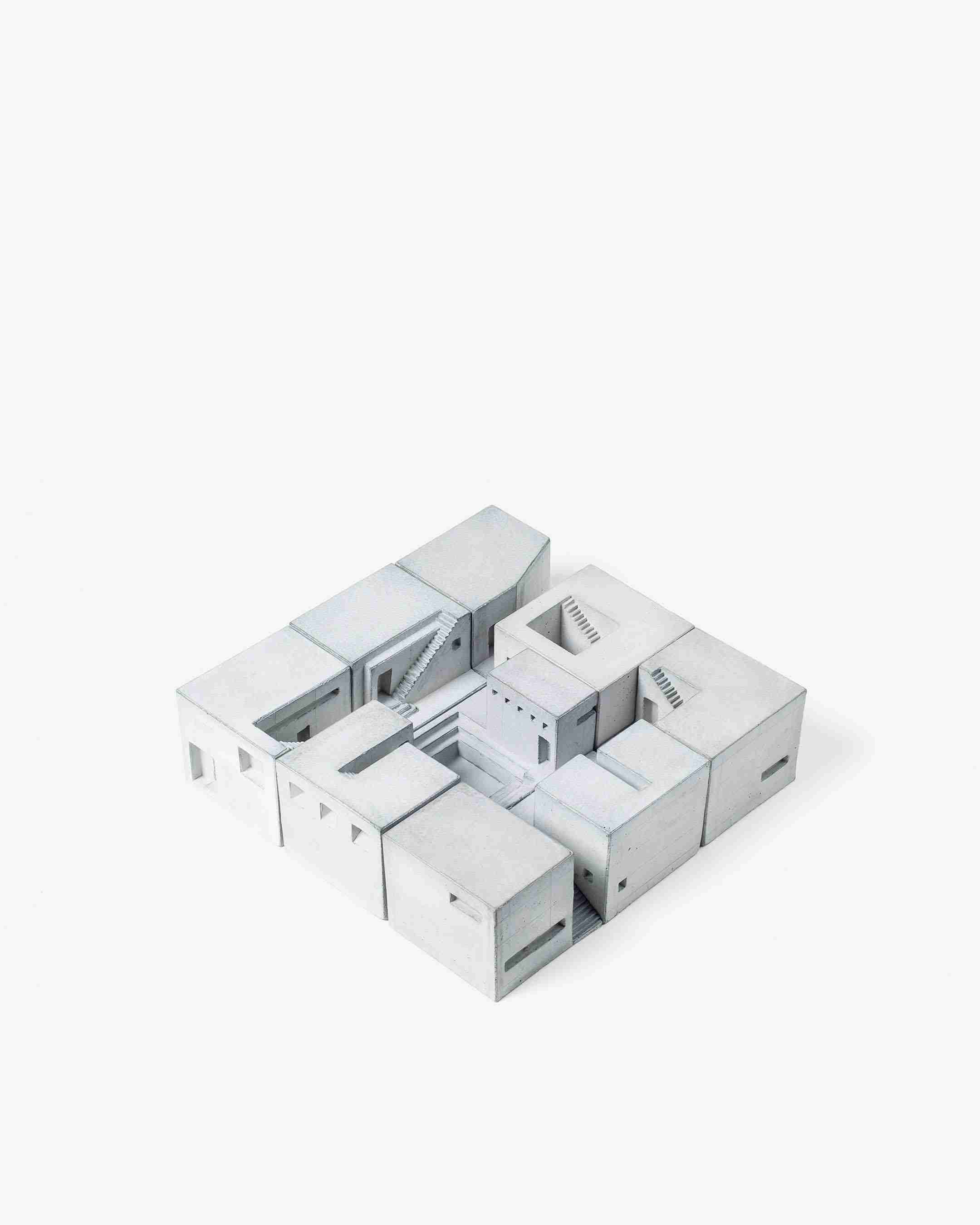 Miniature Concrete Home (Complete Set)
