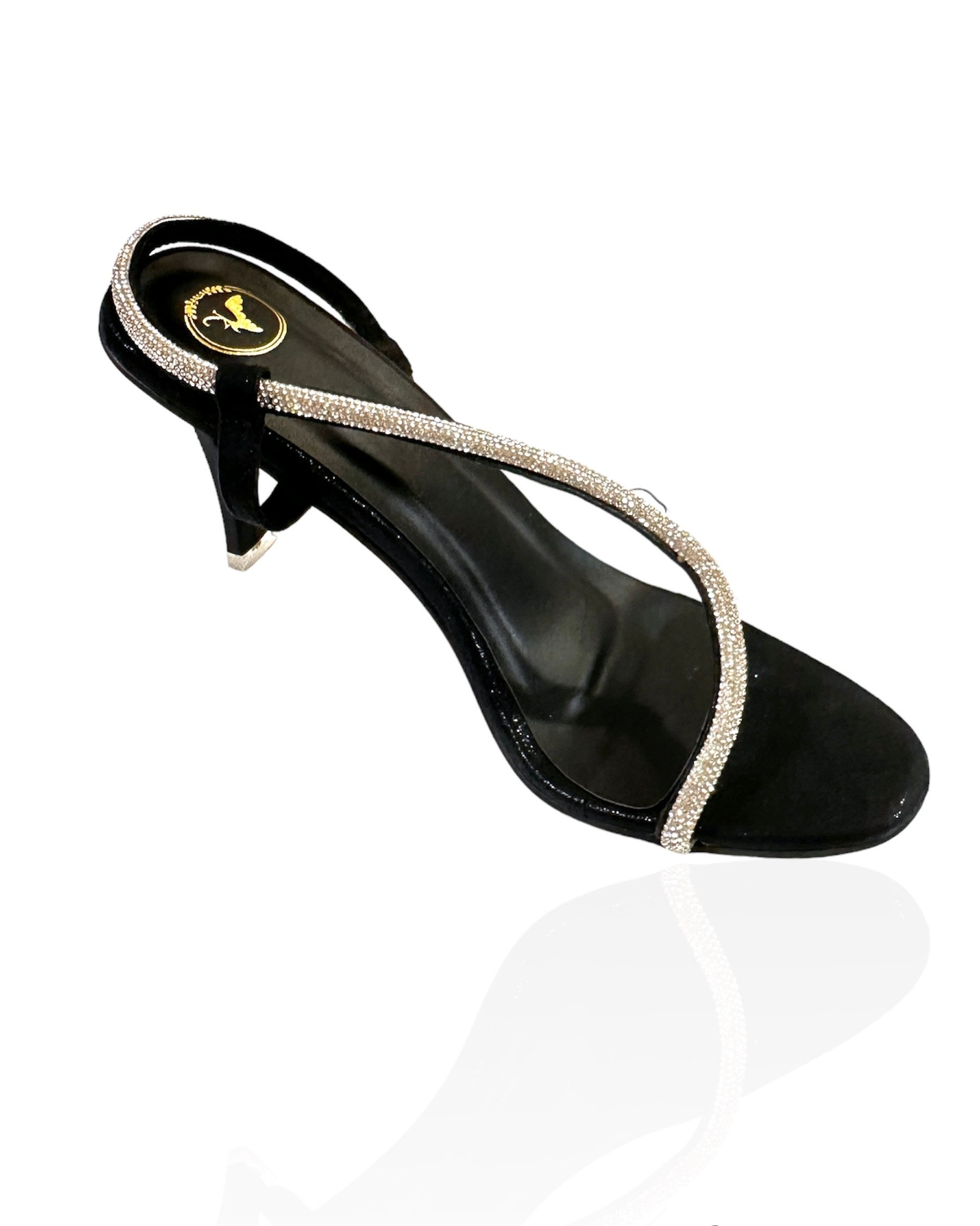 Hina Khan - S Series Black Diamond Heels