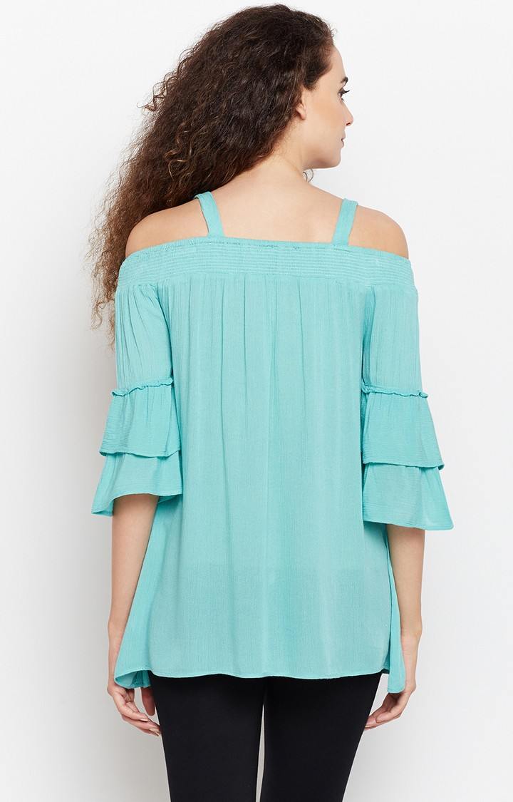 Minty Cindy Maternity Top