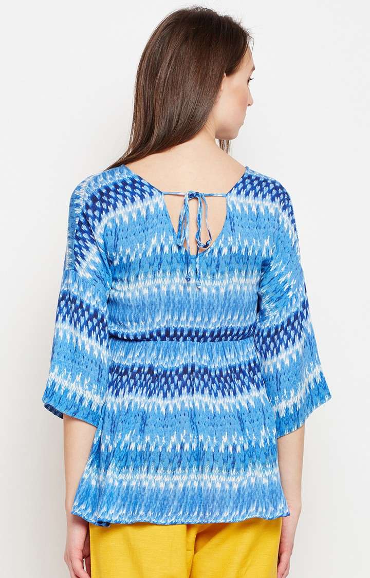 Oceanic Wave Motherly Top