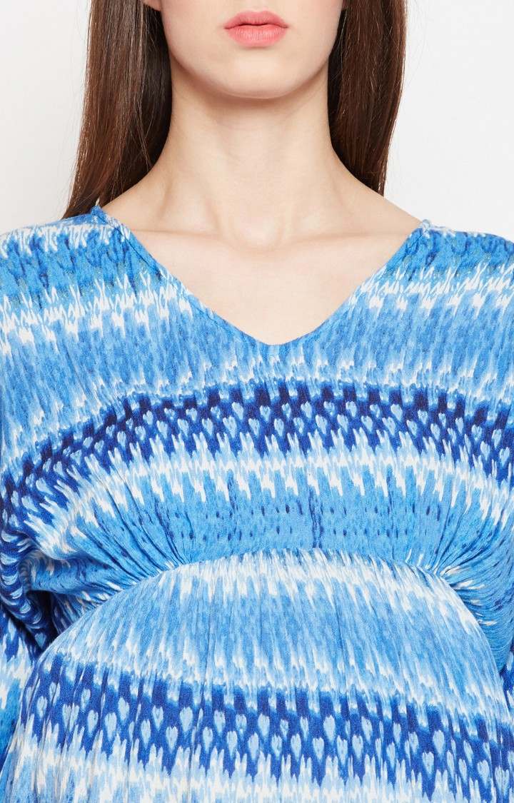 Oceanic Wave Motherly Top