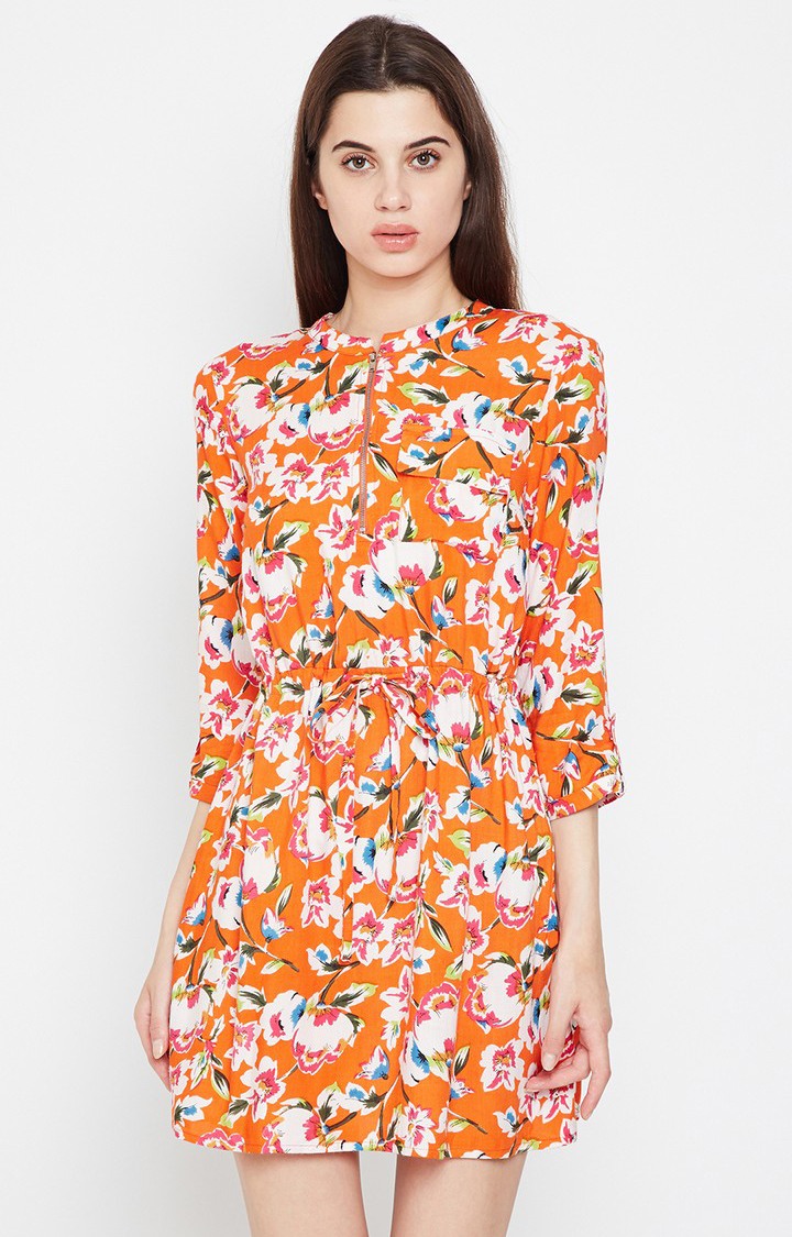oxolloxo | Floral Gallant Glam Skater Dress